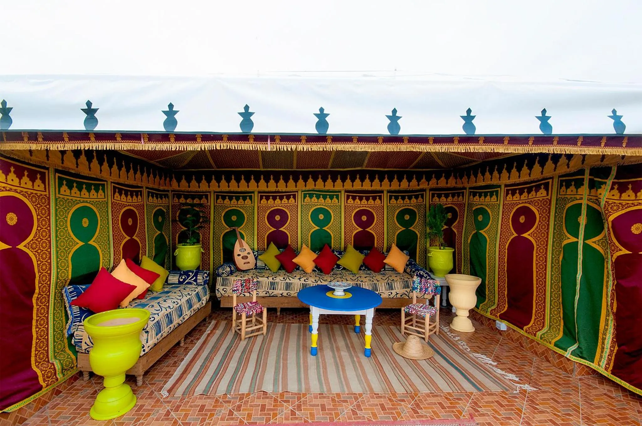 BBQ facilities in Riad Dar Jabador