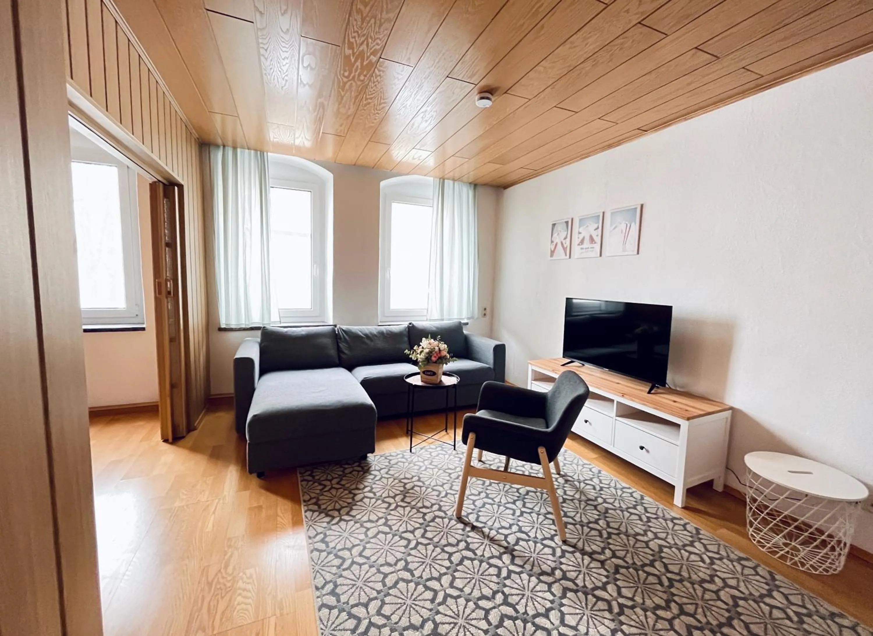 Communal lounge/ TV room in Chalet & Apart Fichtelberger Blick