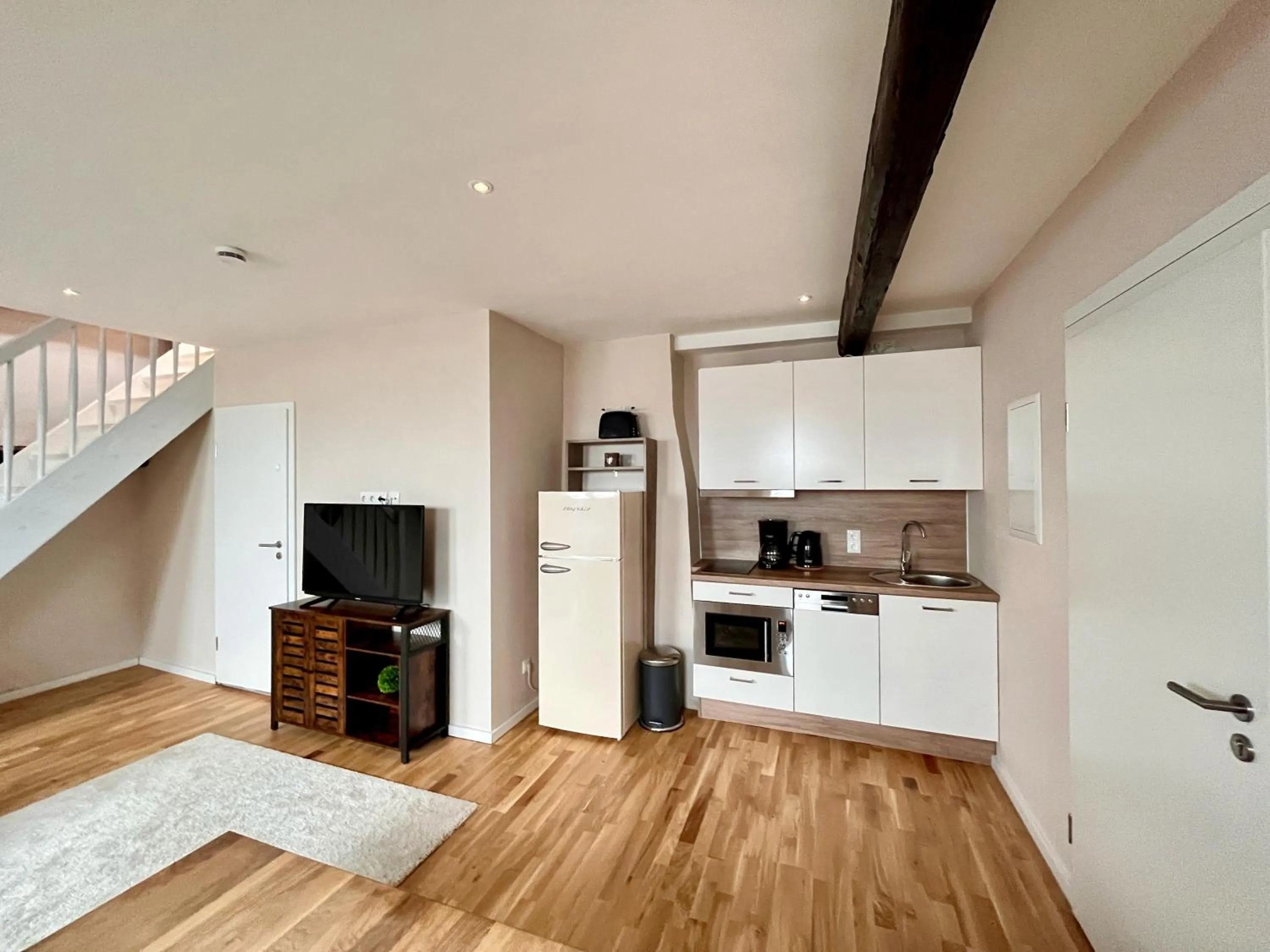 Kitchen or kitchenette in Chalet & Apart Fichtelberger Blick