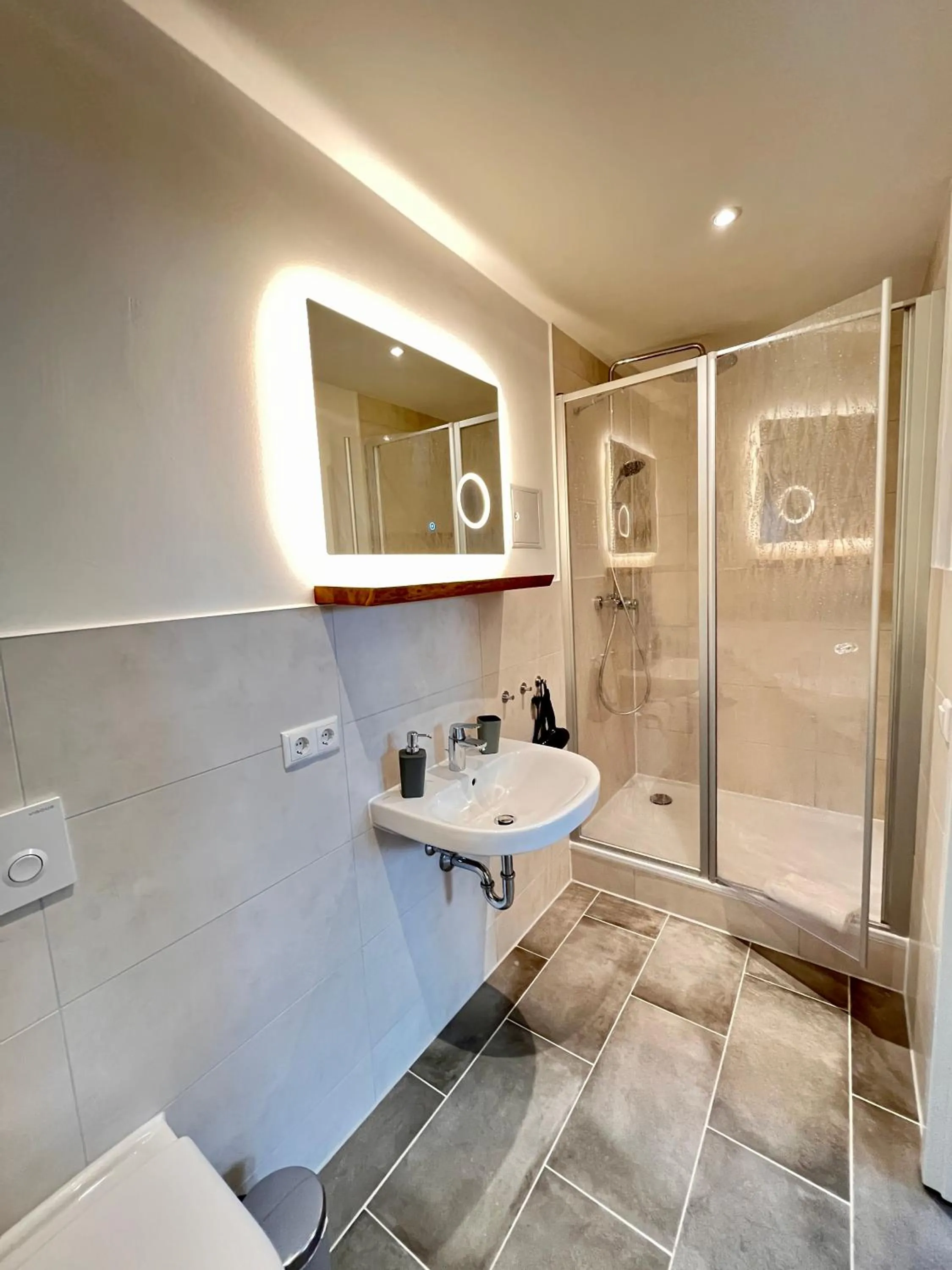 Bathroom in Chalet & Apart Fichtelberger Blick