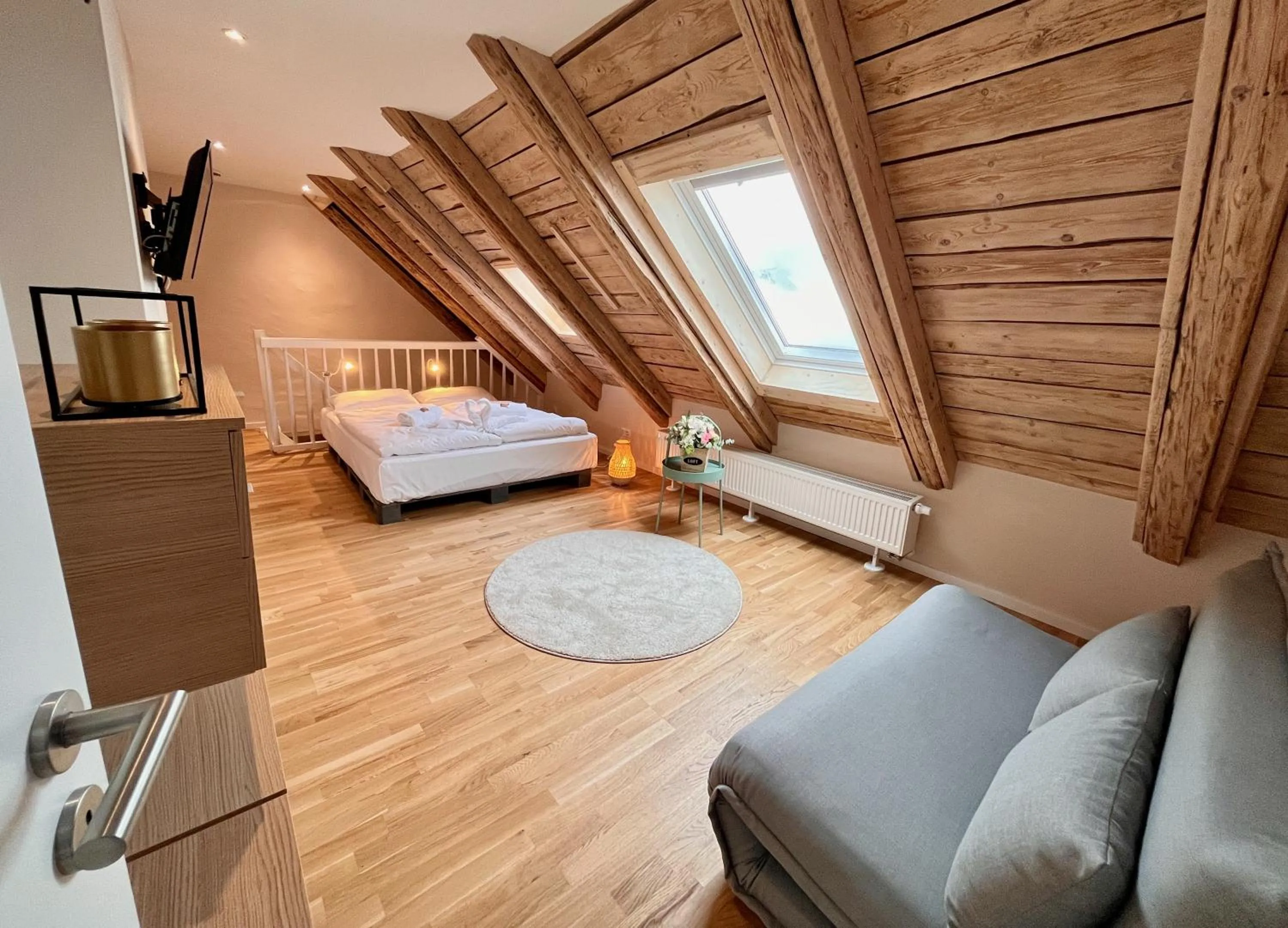 Bedroom, Bed in Chalet & Apart Fichtelberger Blick