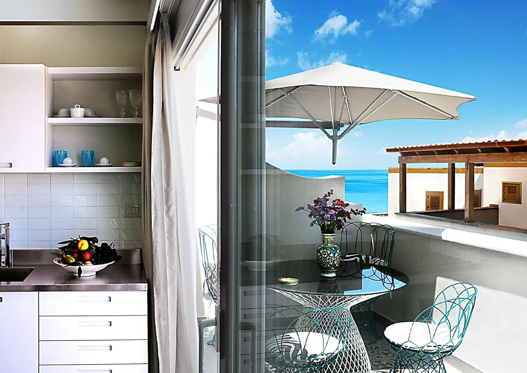 Decorative detail in Cala del Porto Residence