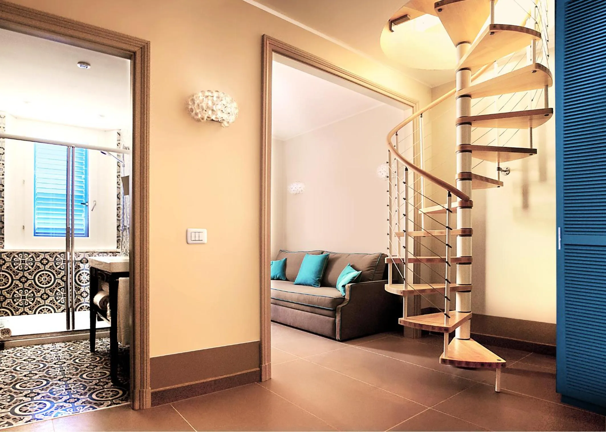 Decorative detail in Cala del Porto Residence