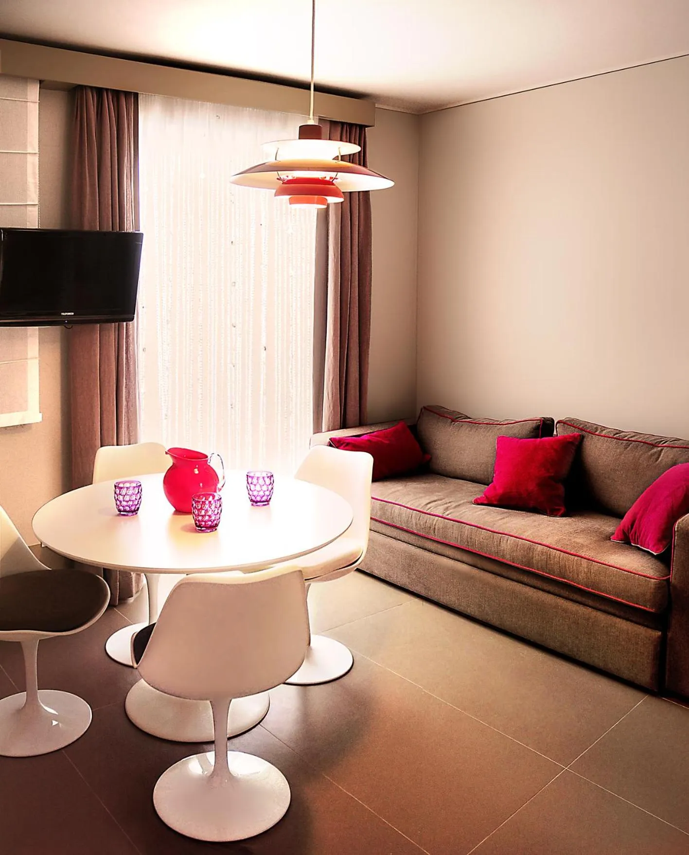 Living room in Cala del Porto Residence