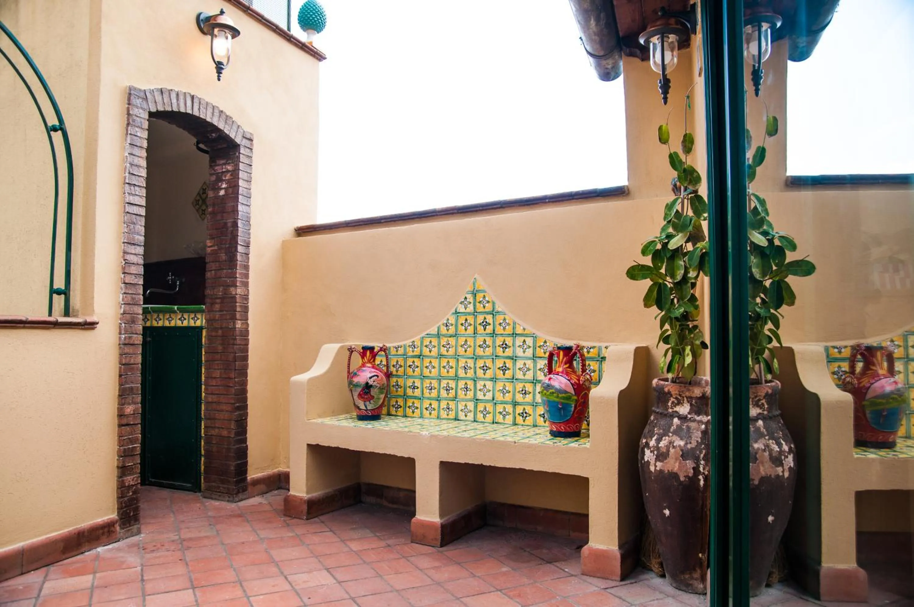 Patio in B&B Casa Andrea