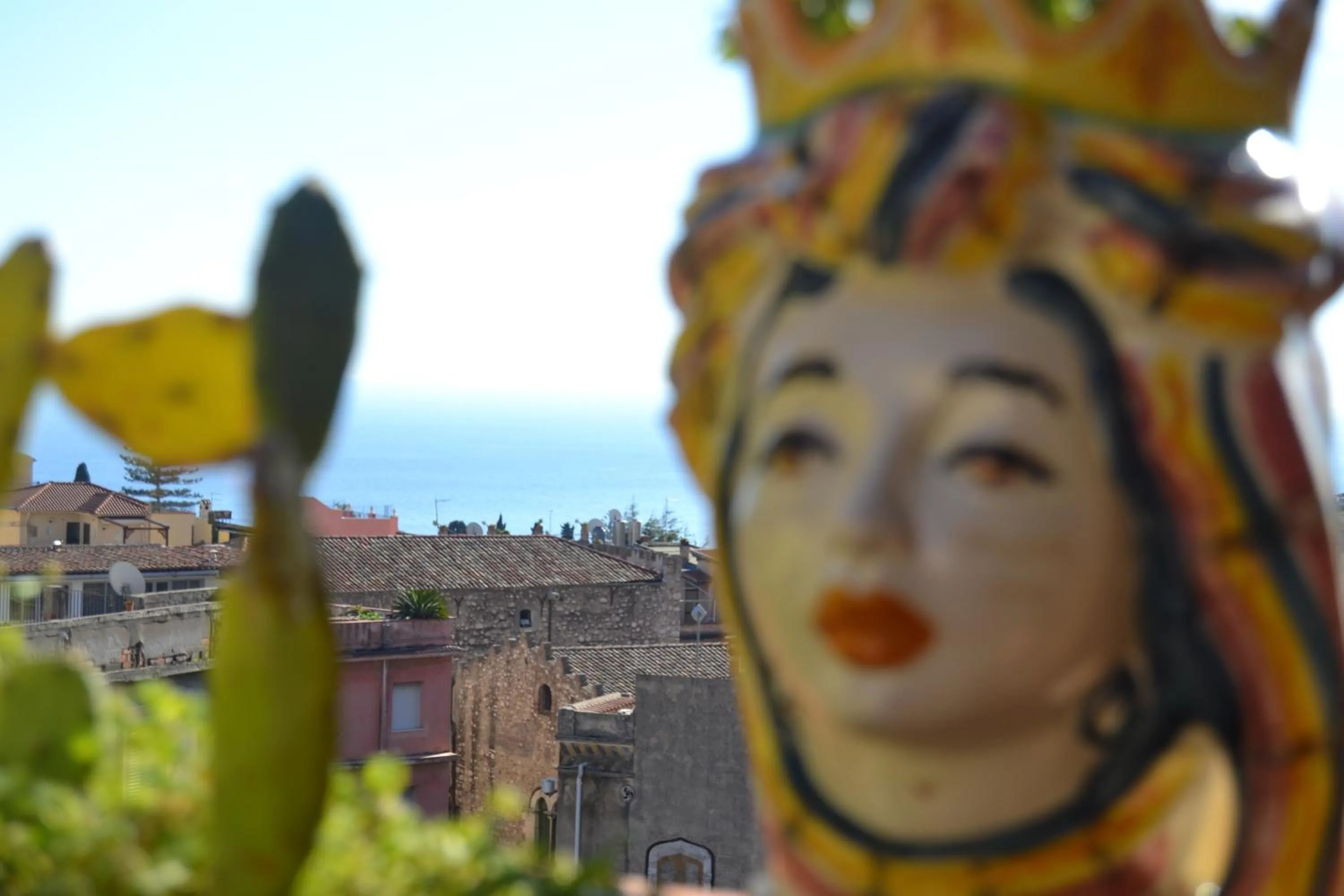 Landmark view in B&B Casa Andrea