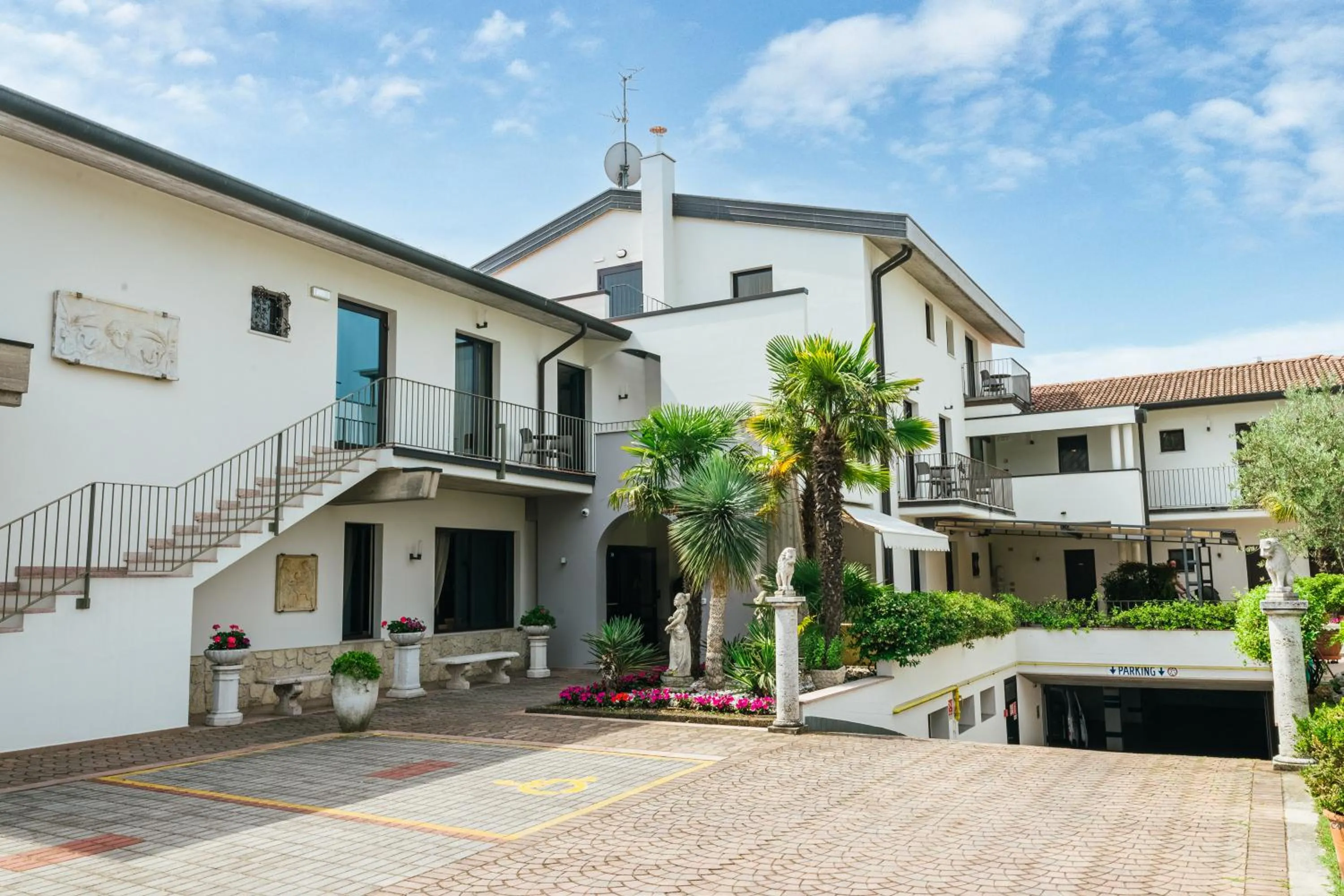 Property building in Hotel Arena