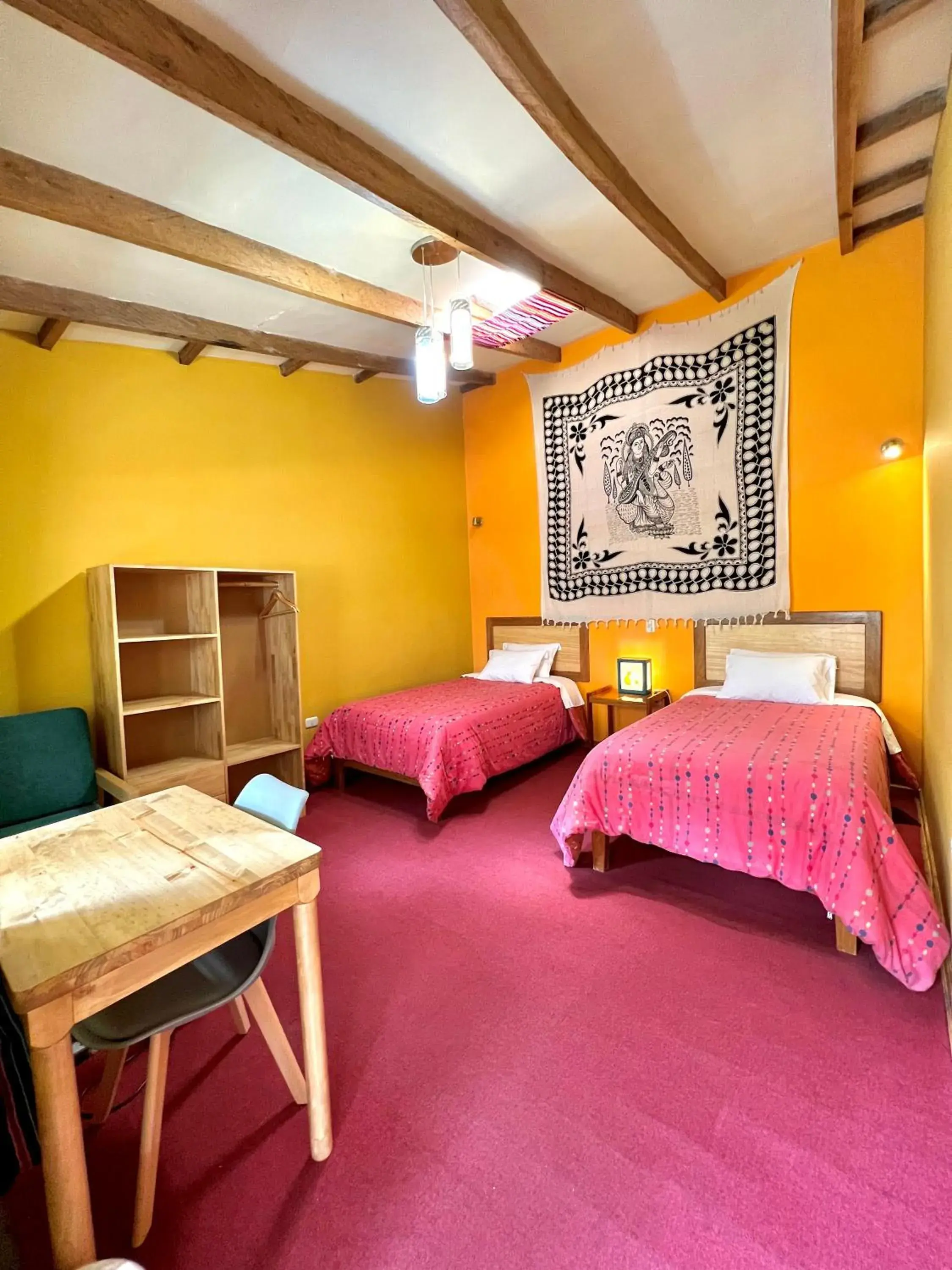 Twin Room in Pisac Inca Guest House Twin Room in Pisac Inca Guest House