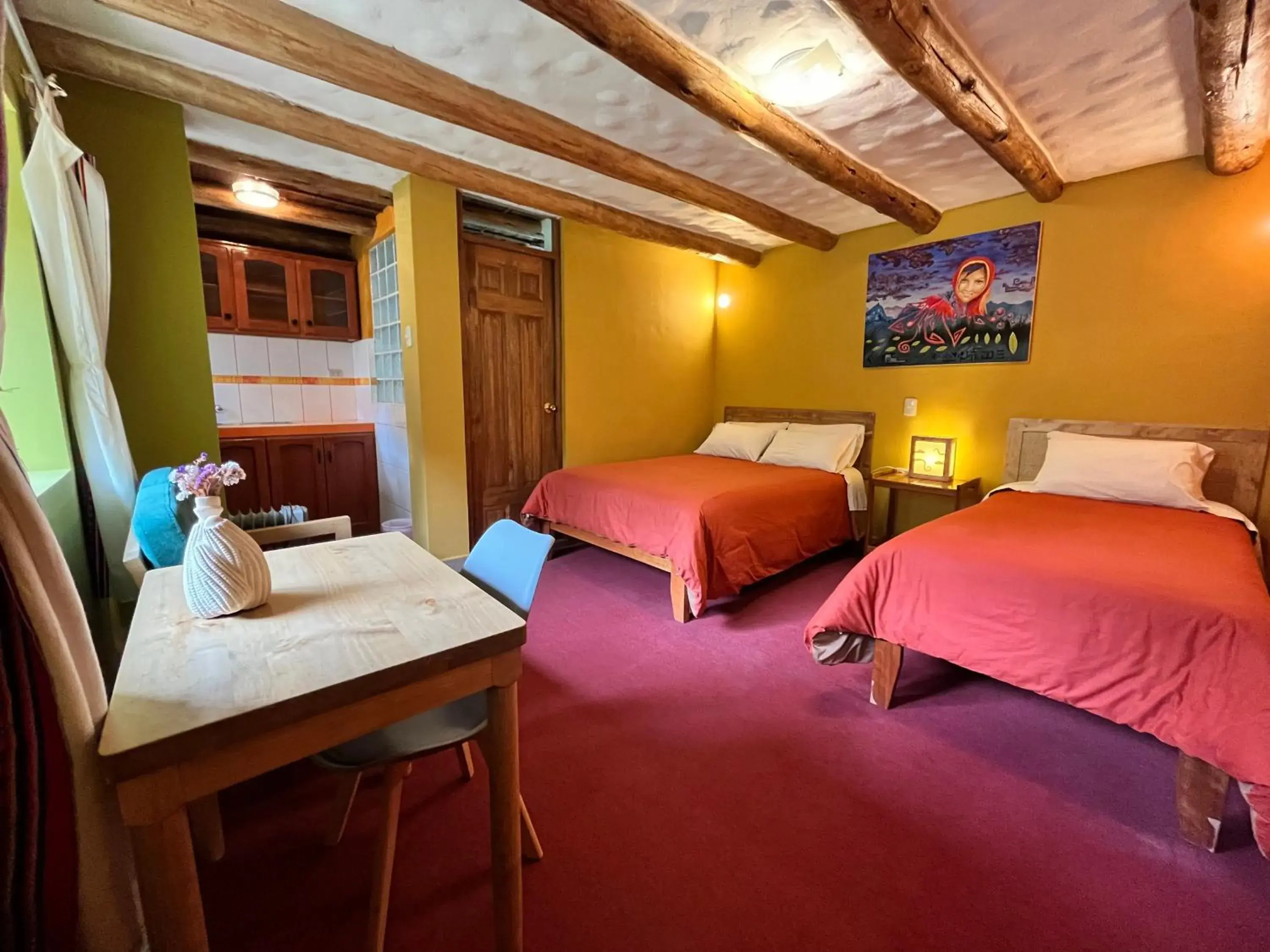 Deluxe King Room in Pisac Inca Guest House Deluxe King Room in Pisac Inca Guest House