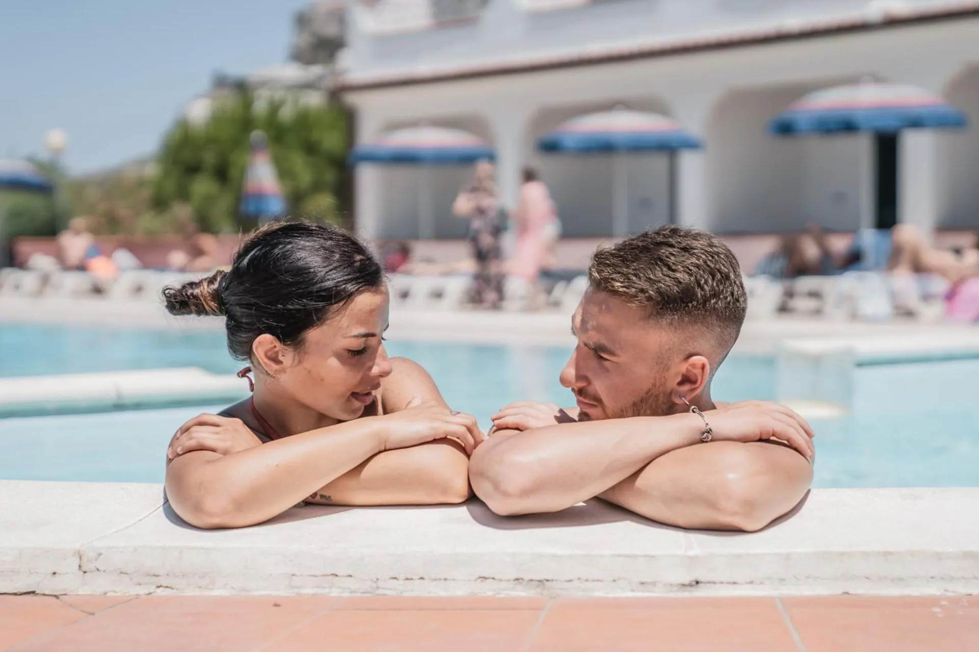 Swimming pool in Hotel D'Amato