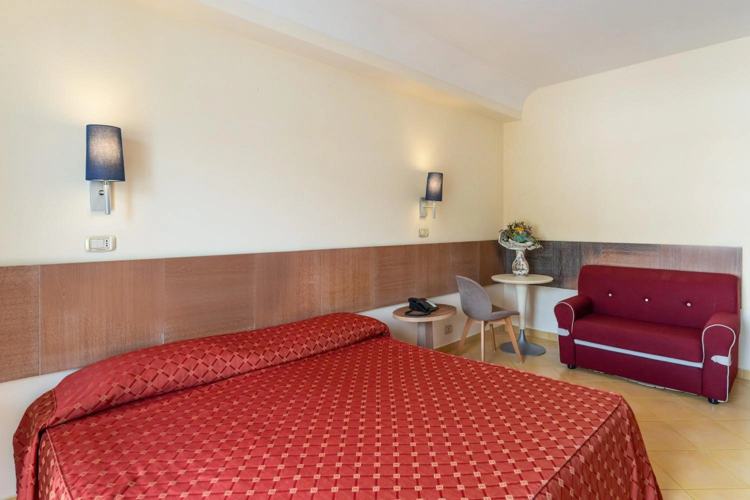 Bed in Hotel D'Amato