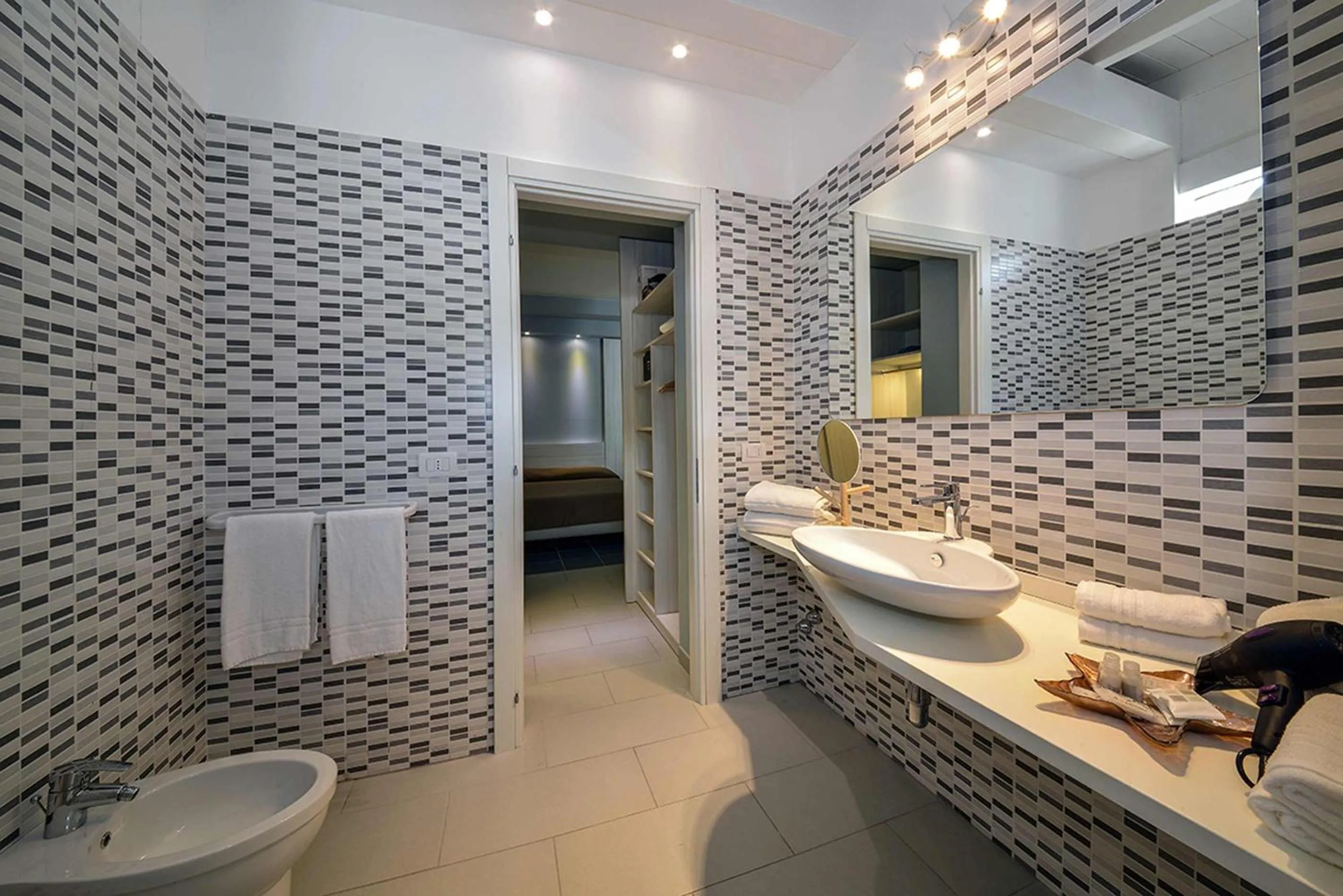 Bathroom in Hotel D'Amato