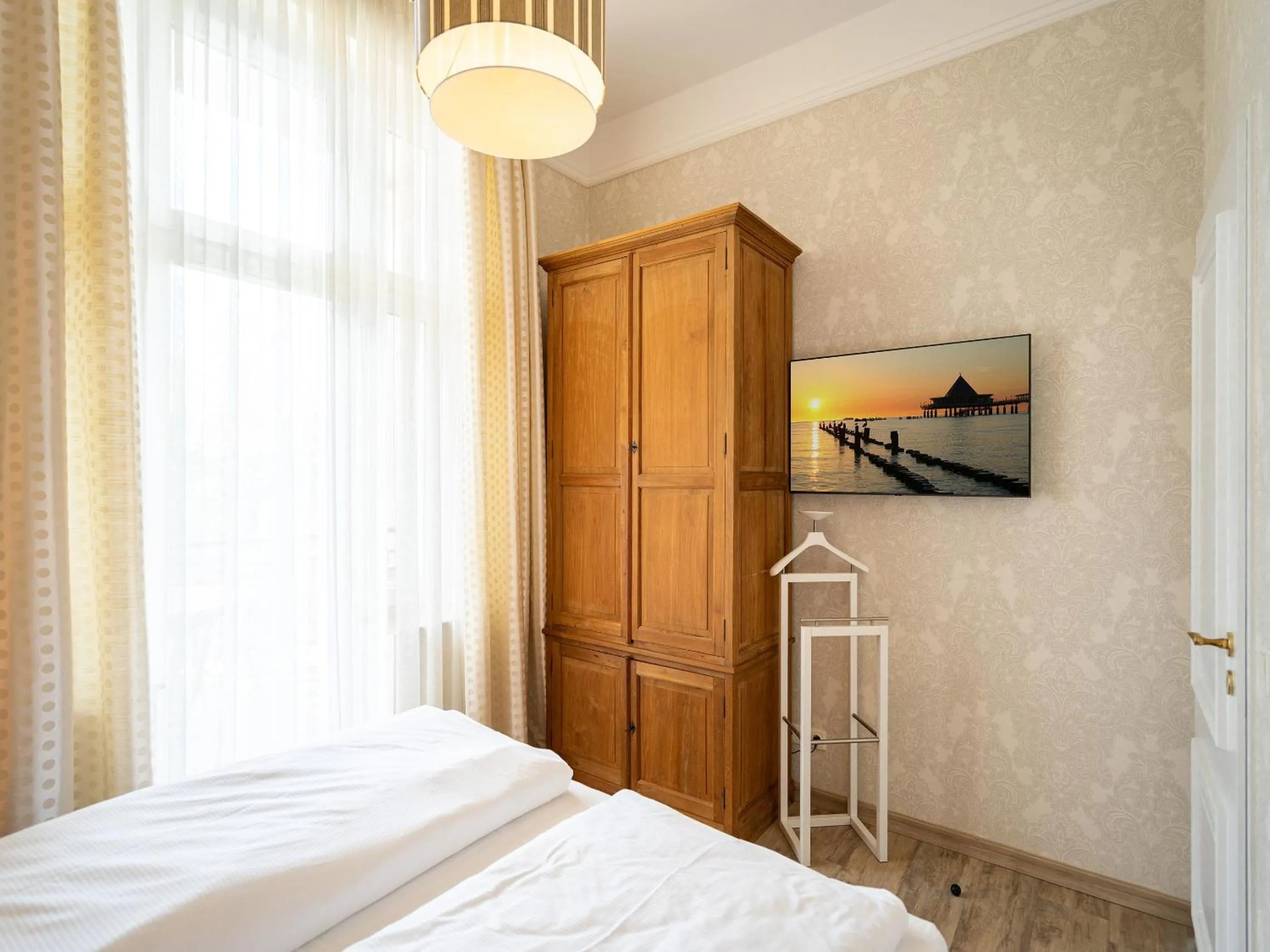 Bed in Villa Aegir, App 111
