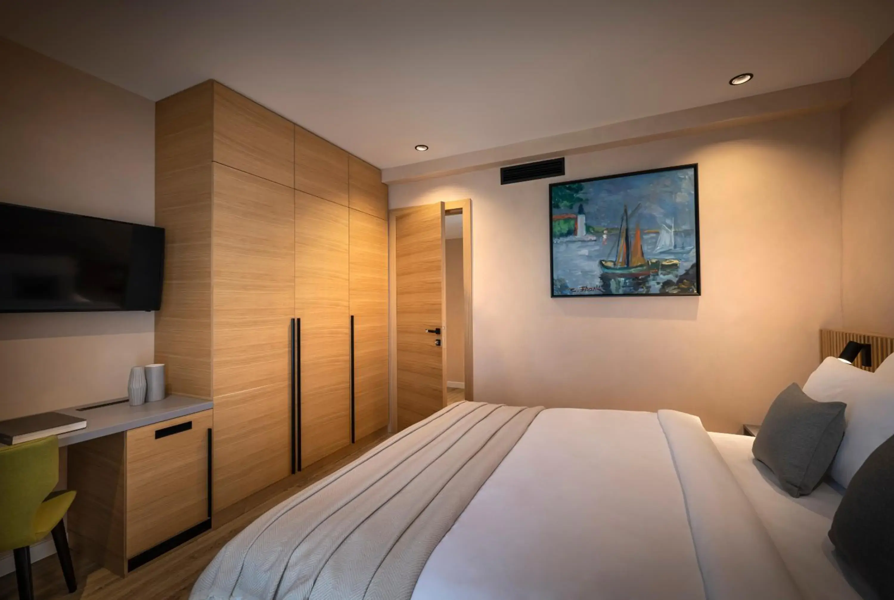 Double Room with Pool View in DUNATOVI DVORI Heritage Hotel Double Room with Pool View in DUNATOVI DVORI Heritage Hotel