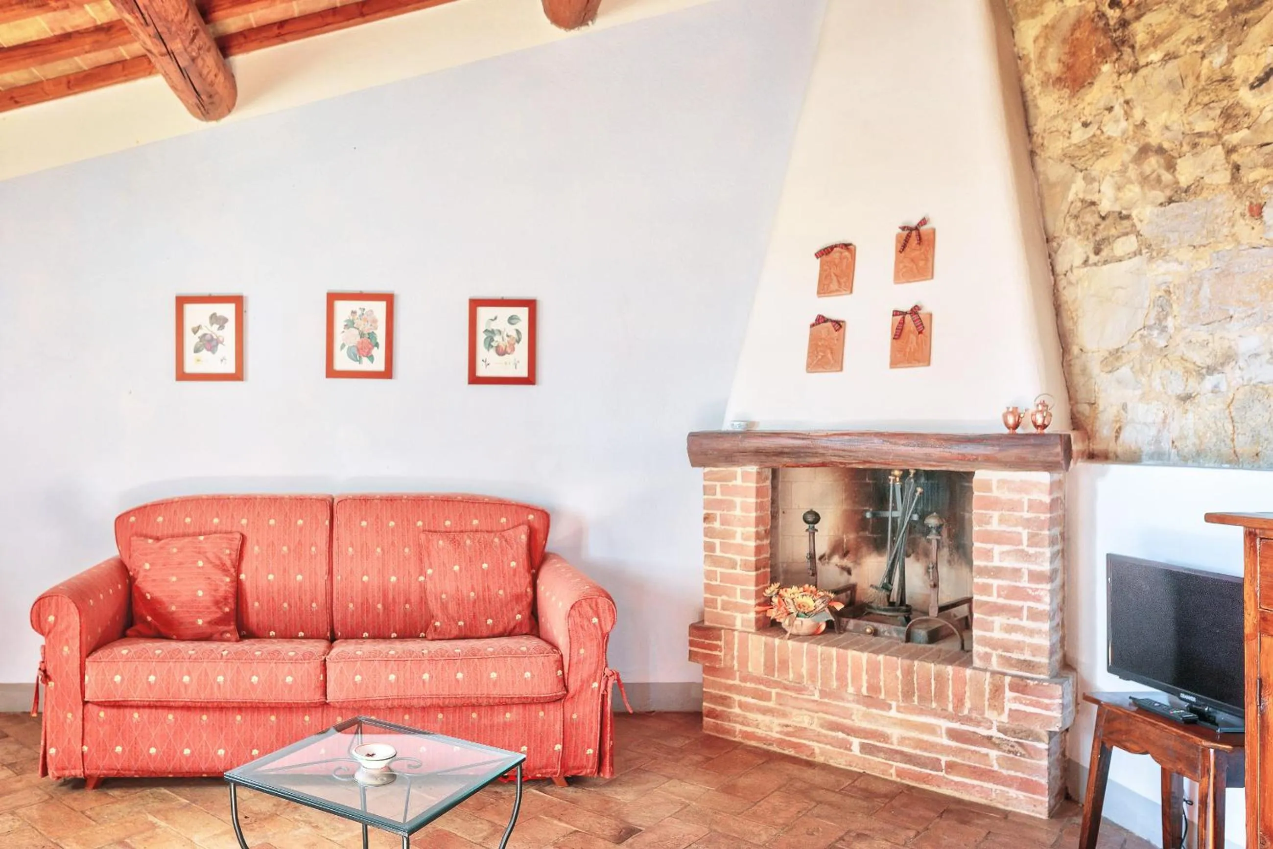 Living room in Hotel Borgo Casabianca