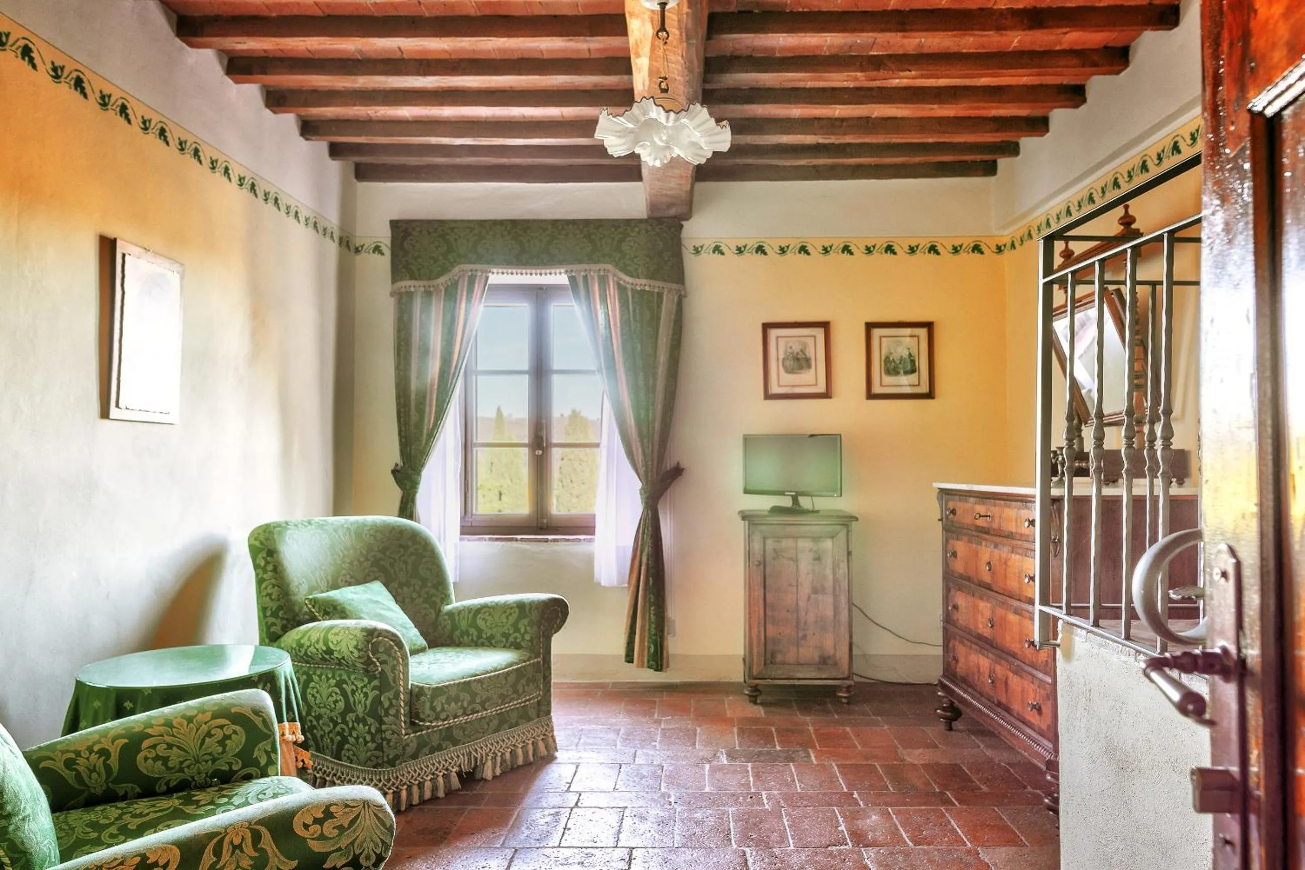 Living room in Hotel Borgo Casabianca