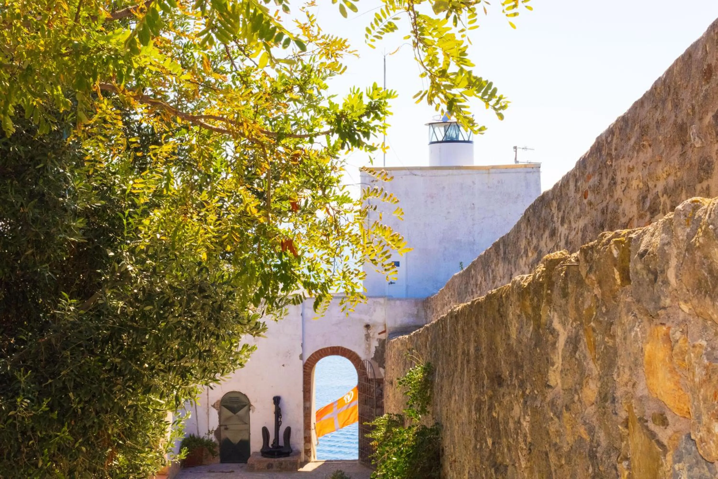 Landmark view in Hotel Il Telamonio