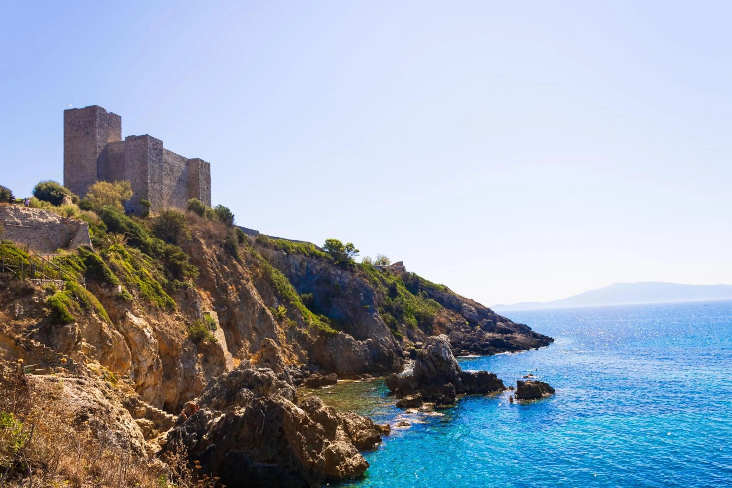 Natural landscape in Hotel Il Telamonio