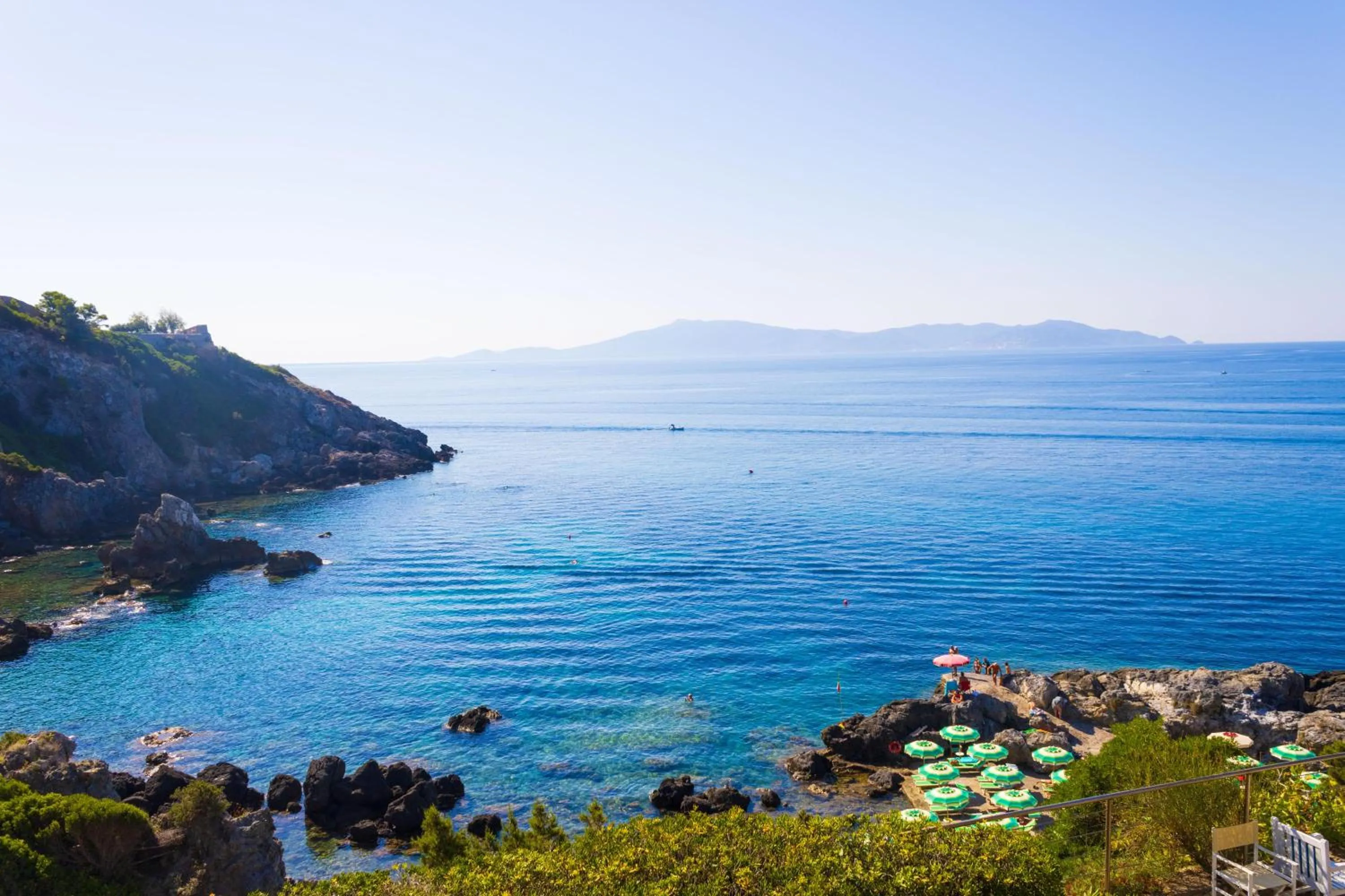 Natural landscape in Hotel Il Telamonio