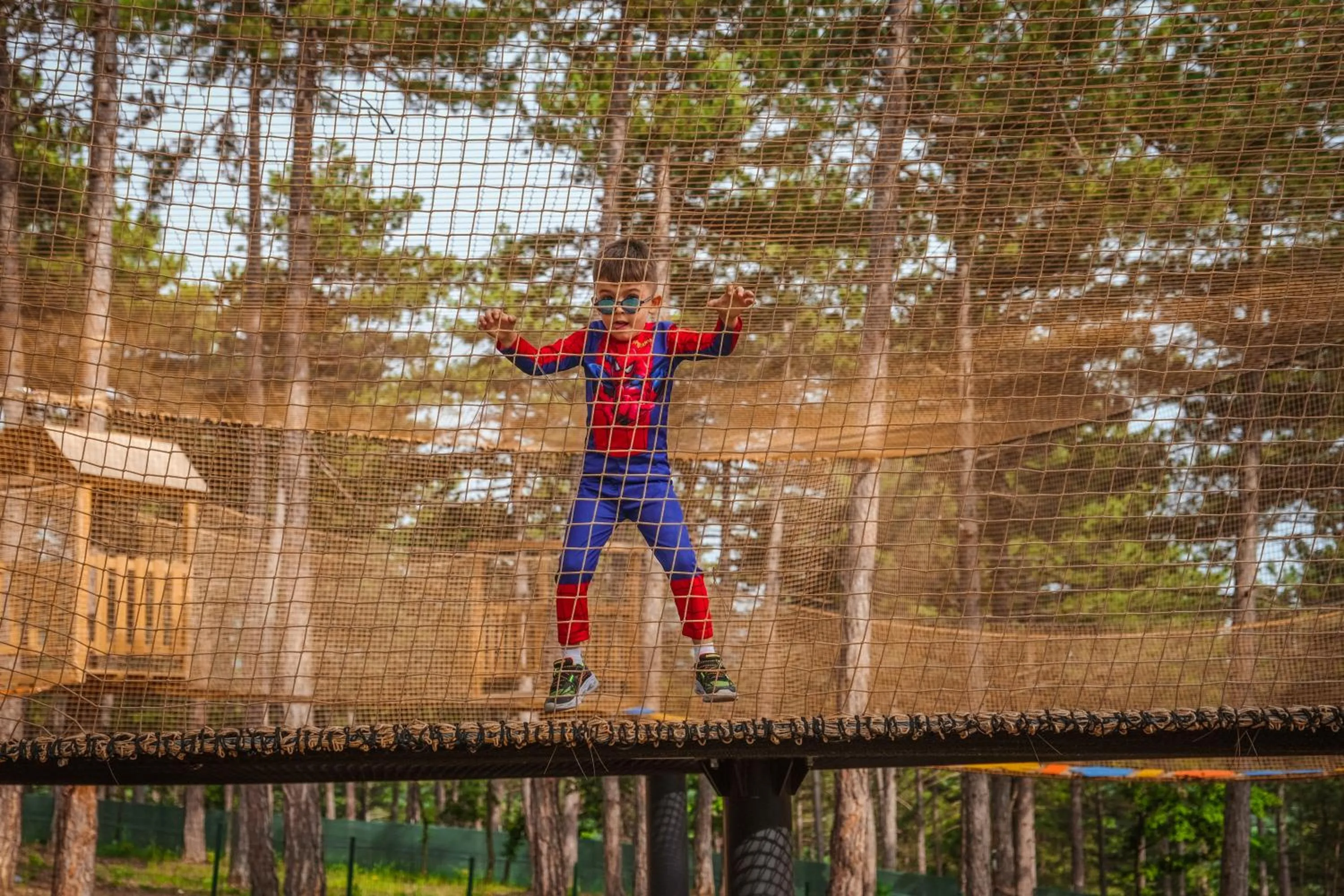 Children play ground in Nefes Dağyenice Doğada