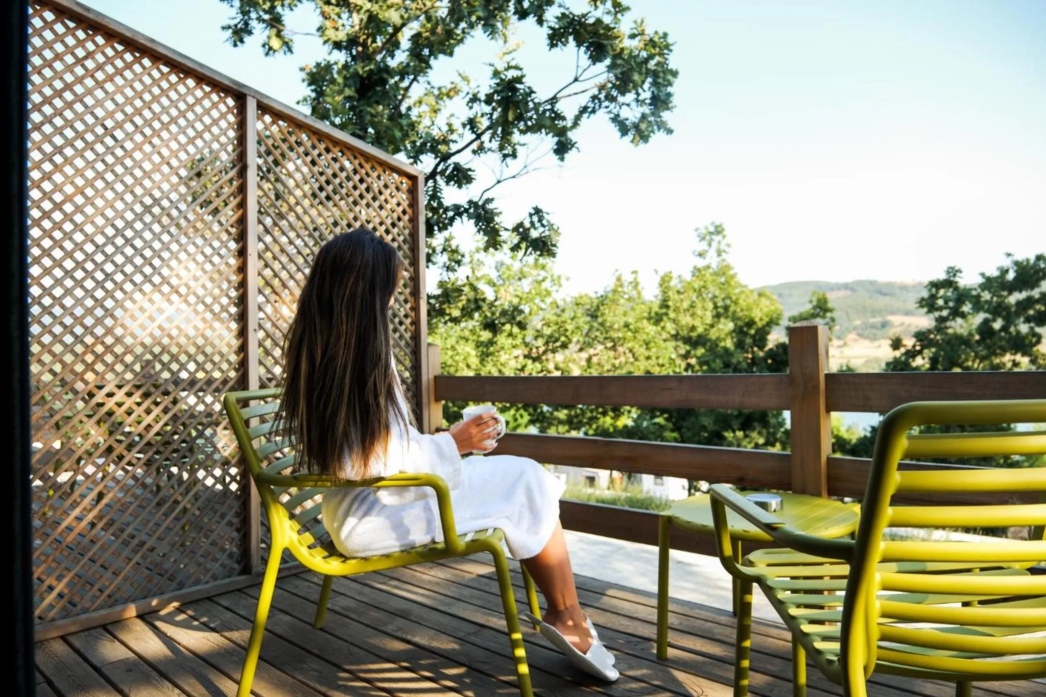 Balcony/Terrace in Nefes Dağyenice Doğada