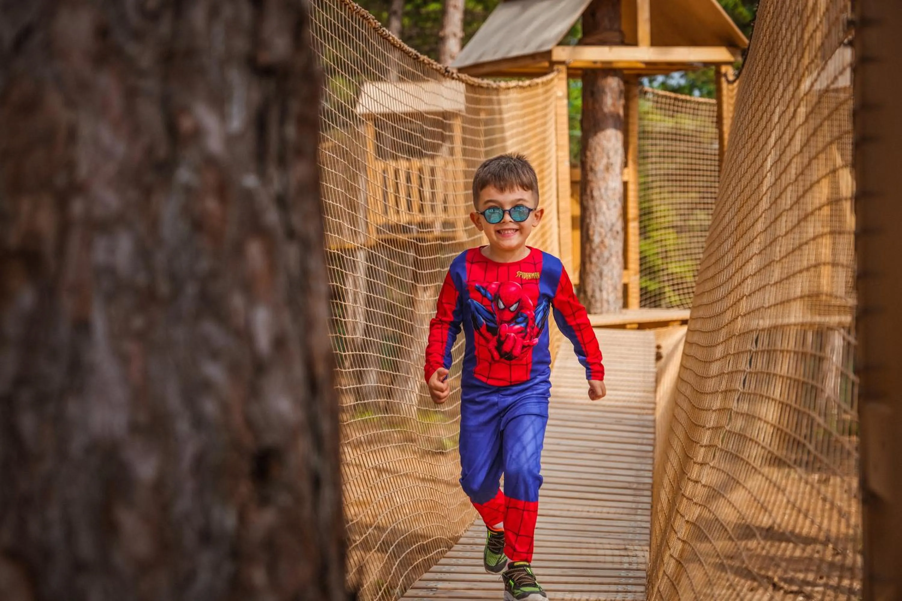 Children play ground in Nefes Dağyenice Doğada