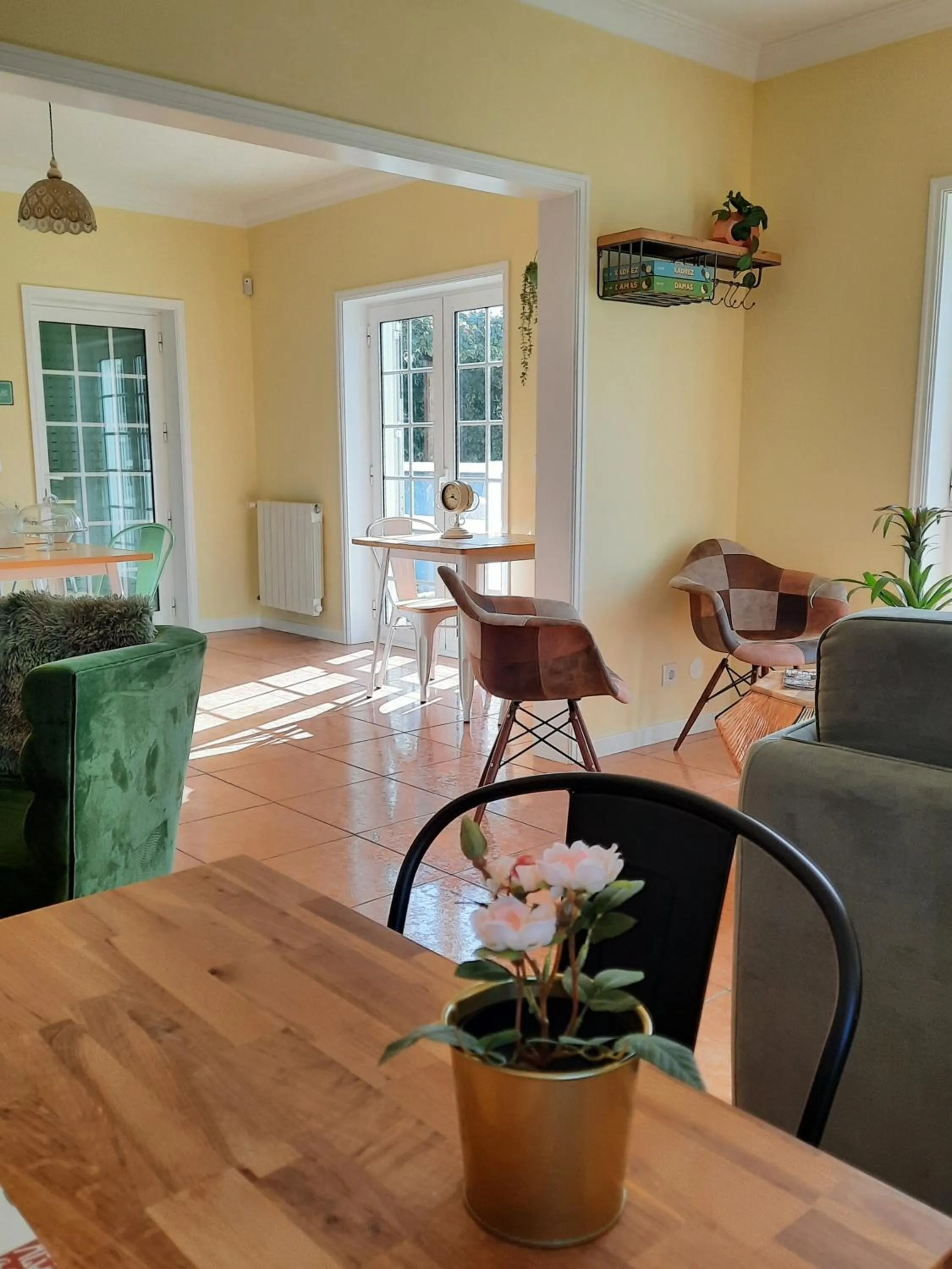 Living room in Smiling Places - Guest House in Labruge