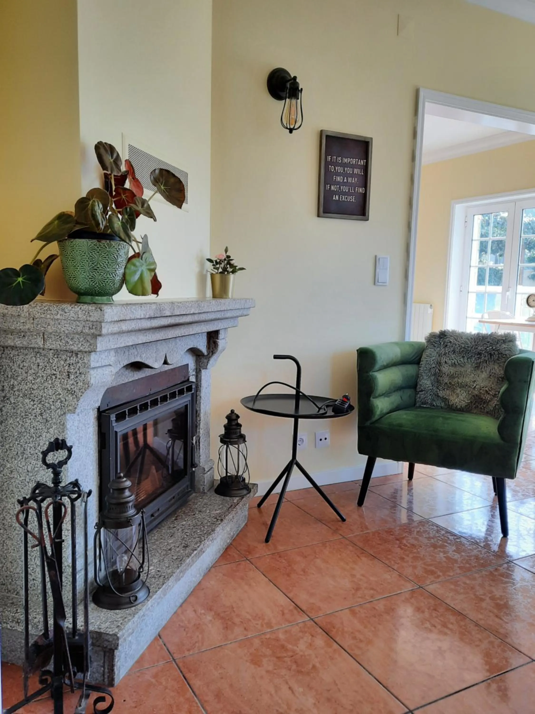 Living room in Smiling Places - Guest House in Labruge
