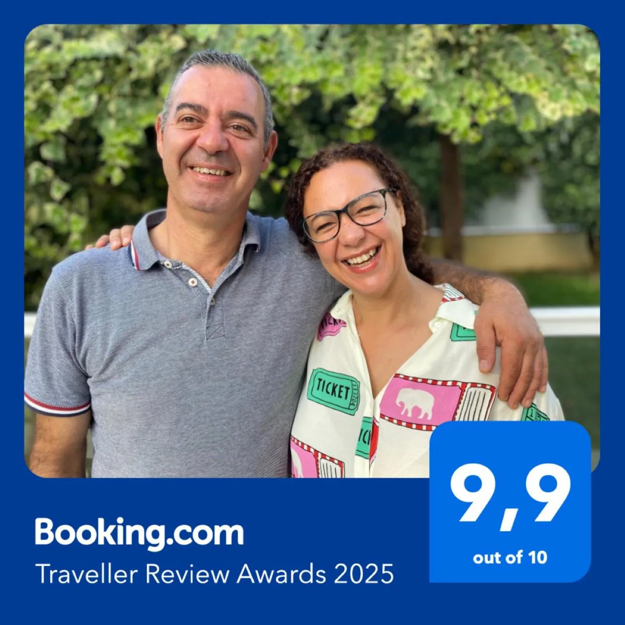 Certificate/Award in Smiling Places - Guest House in Labruge