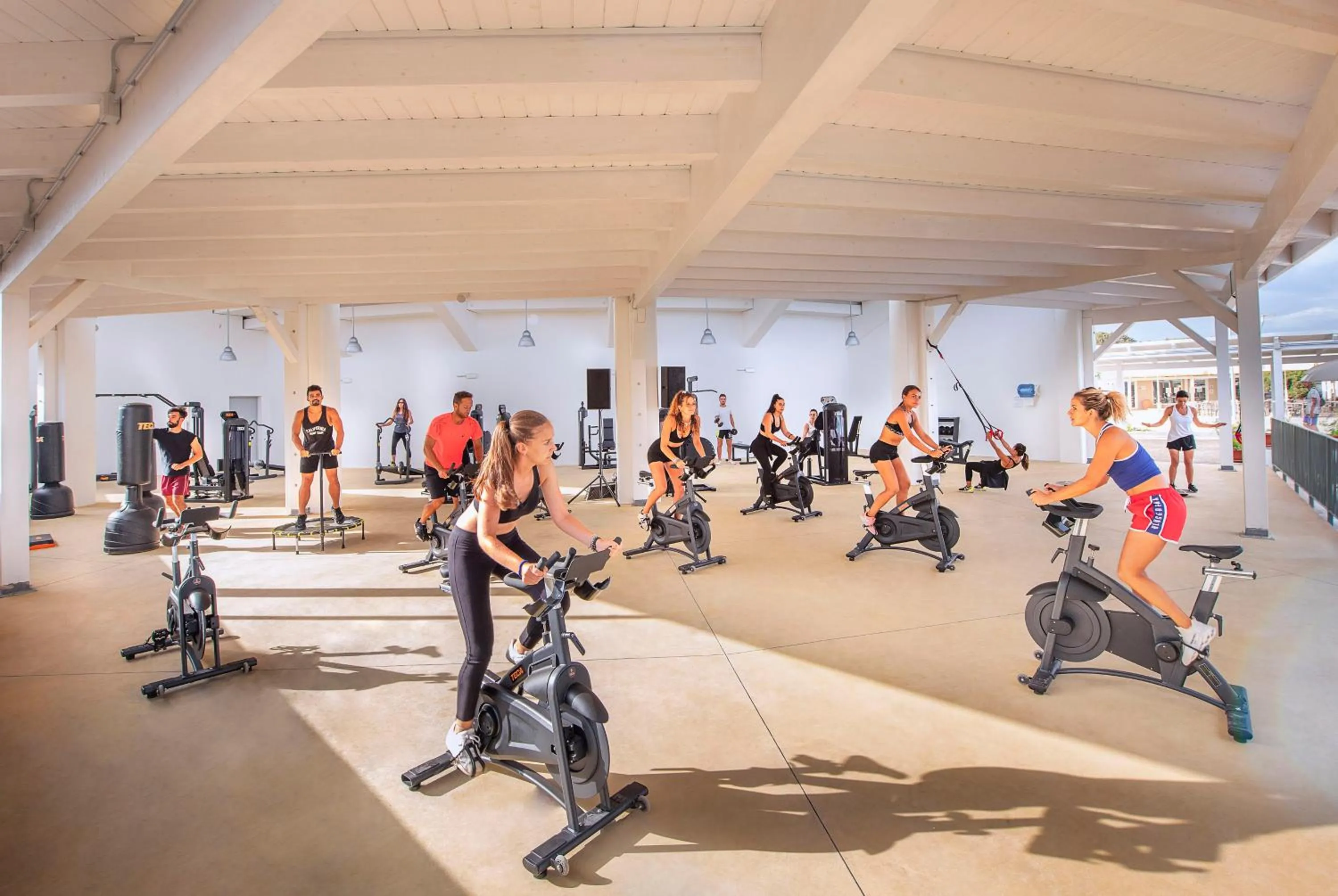 People in Is Serenas Badesi Resort