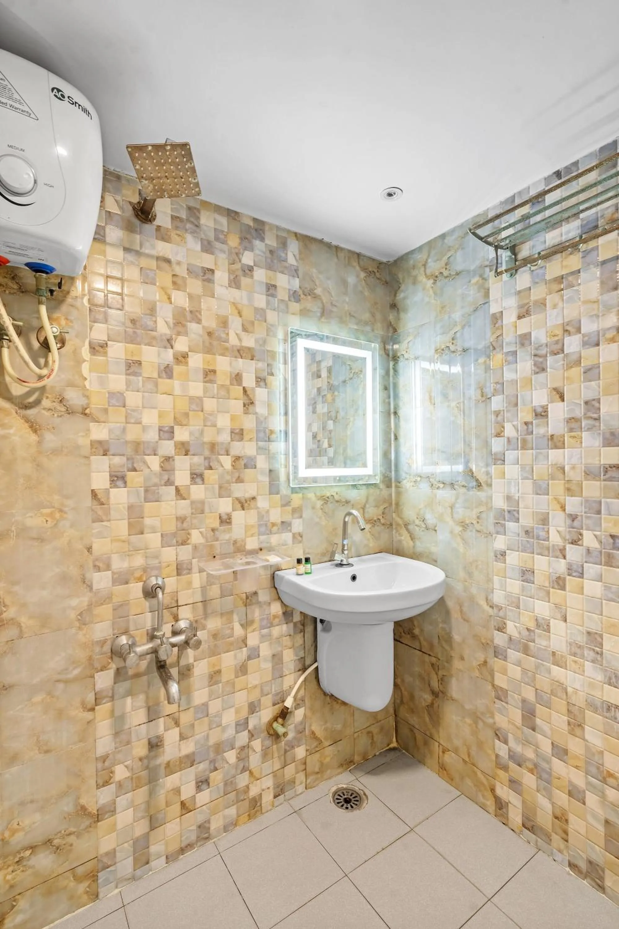 Bathroom in Hotel SM Deccan Park Airport Zone Shamshabad Hyderabad