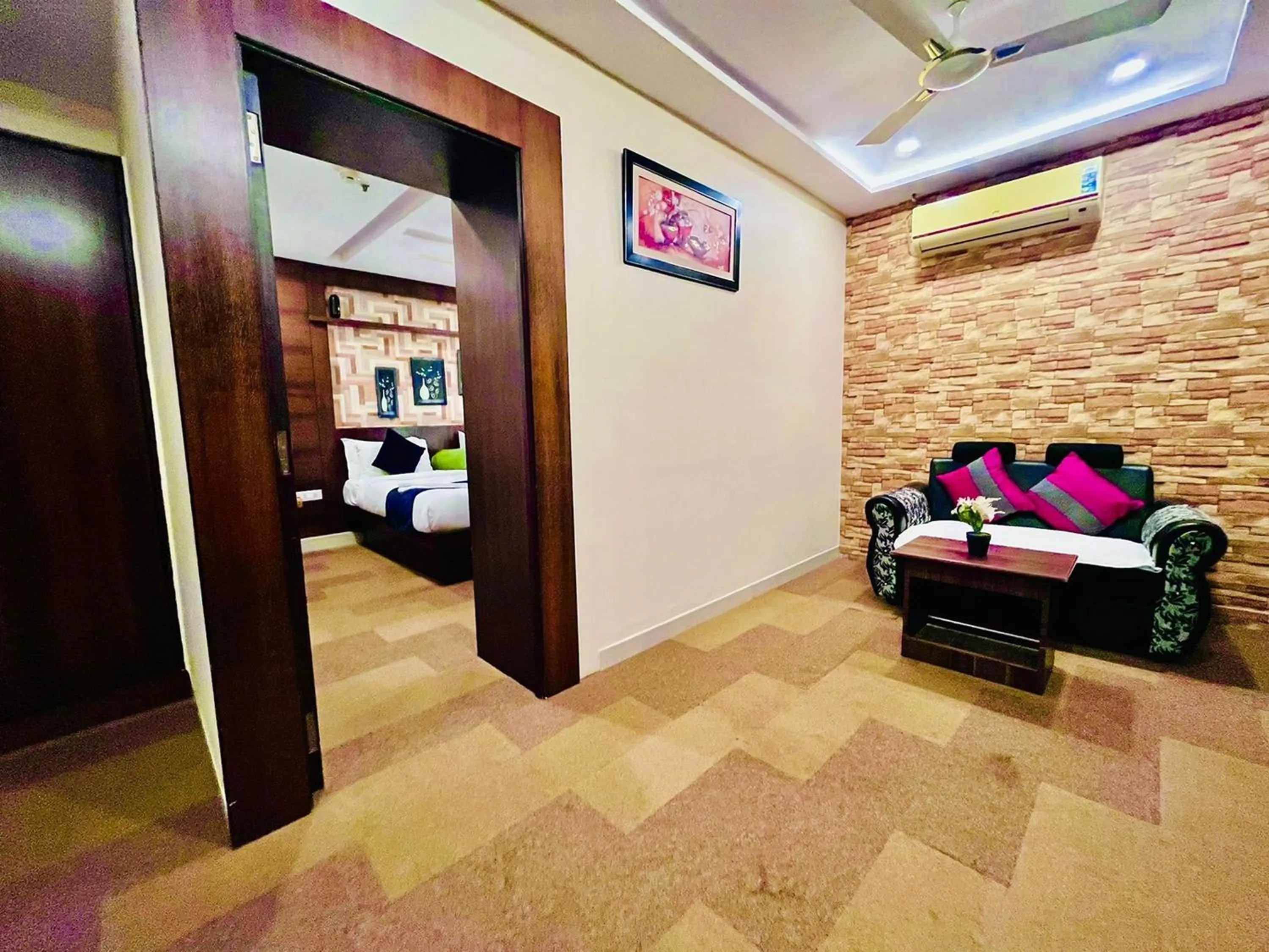 Bed in Hotel SM Deccan Park Airport Zone Shamshabad Hyderabad