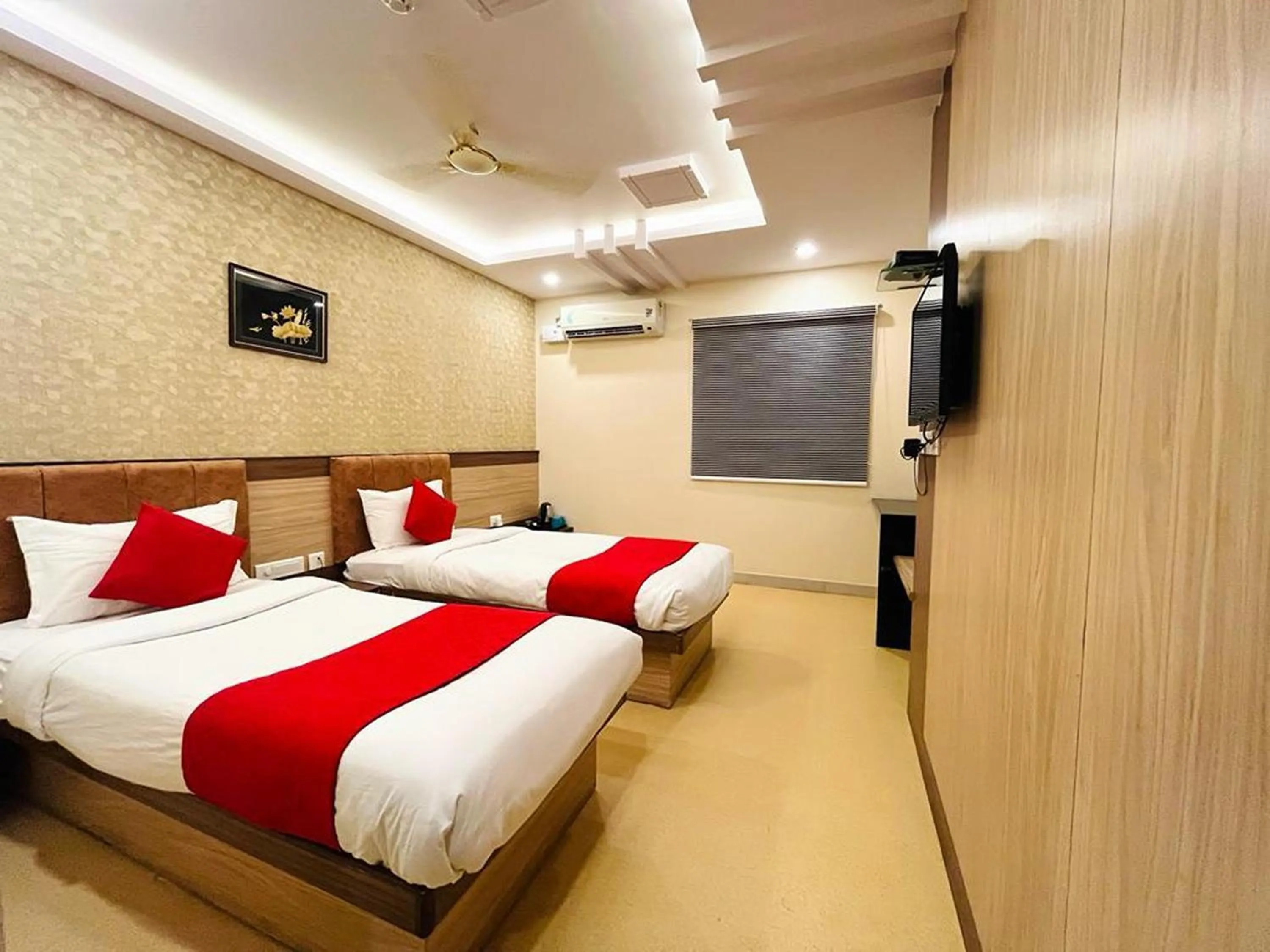 Bed in Hotel SM Deccan Park Airport Zone Shamshabad Hyderabad