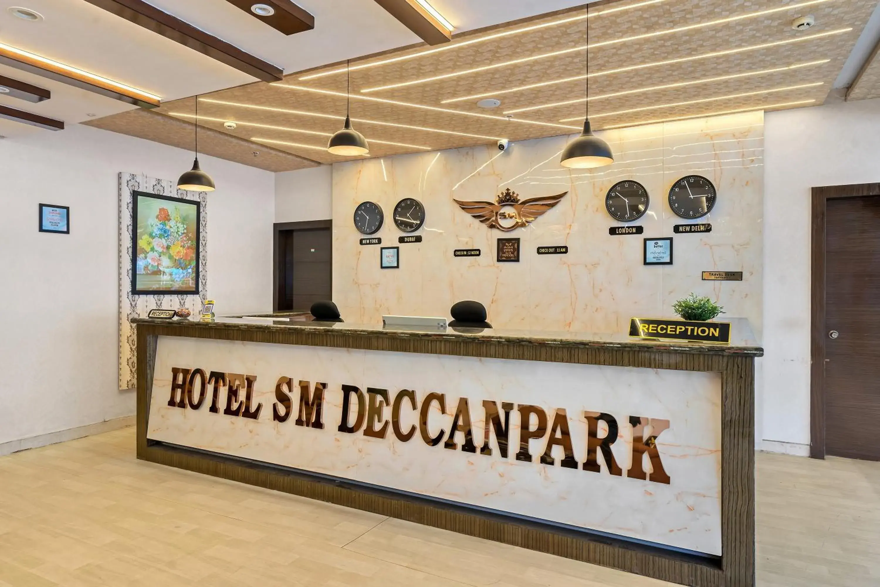 Lobby or reception in Hotel SM Deccan Park Airport Zone Shamshabad Hyderabad Lobby or reception in Hotel SM Deccan Park Airport Zone Shamshabad Hyderabad