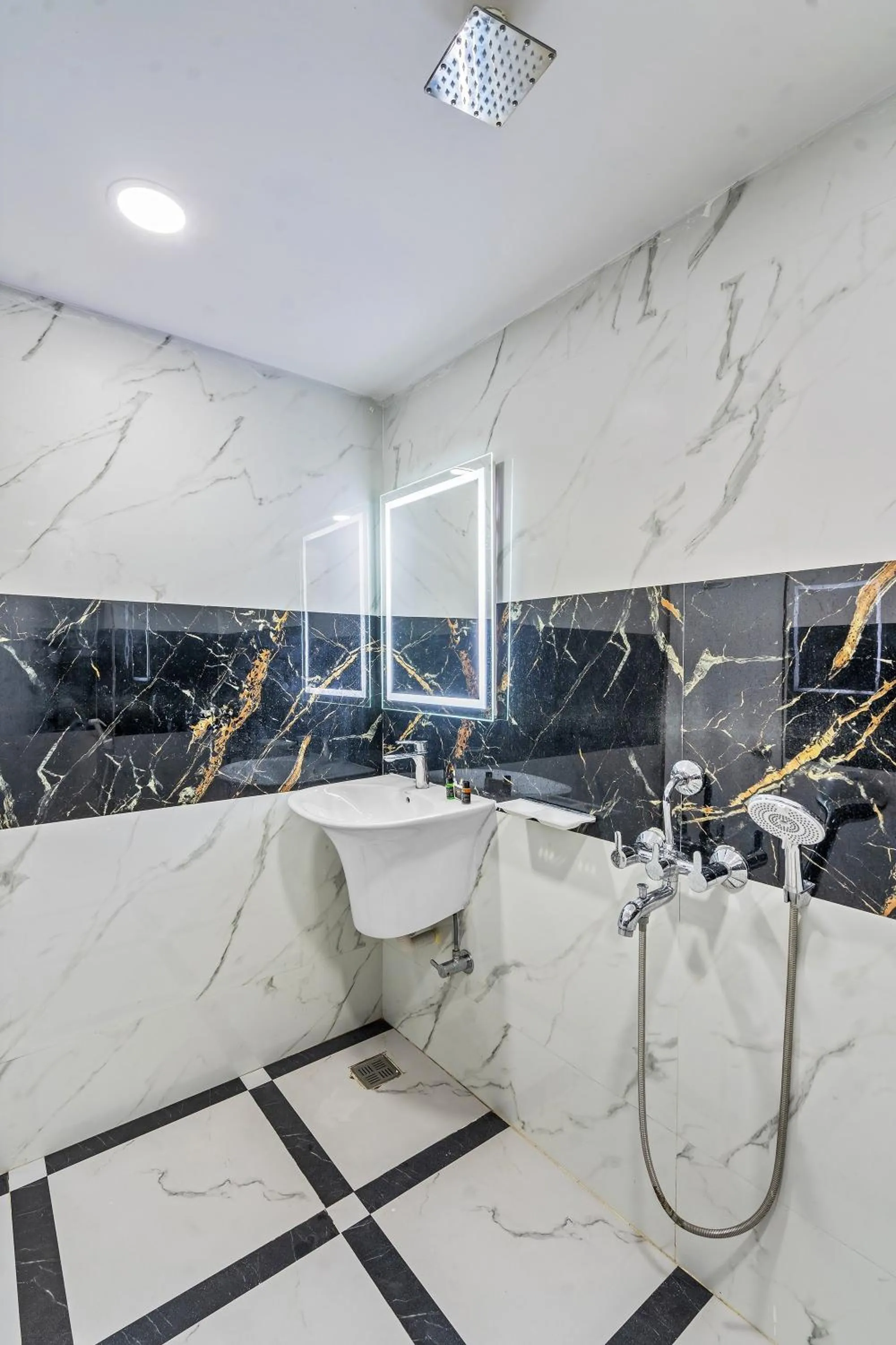 Bathroom in Hotel SM Deccan Park Airport Zone Shamshabad Hyderabad