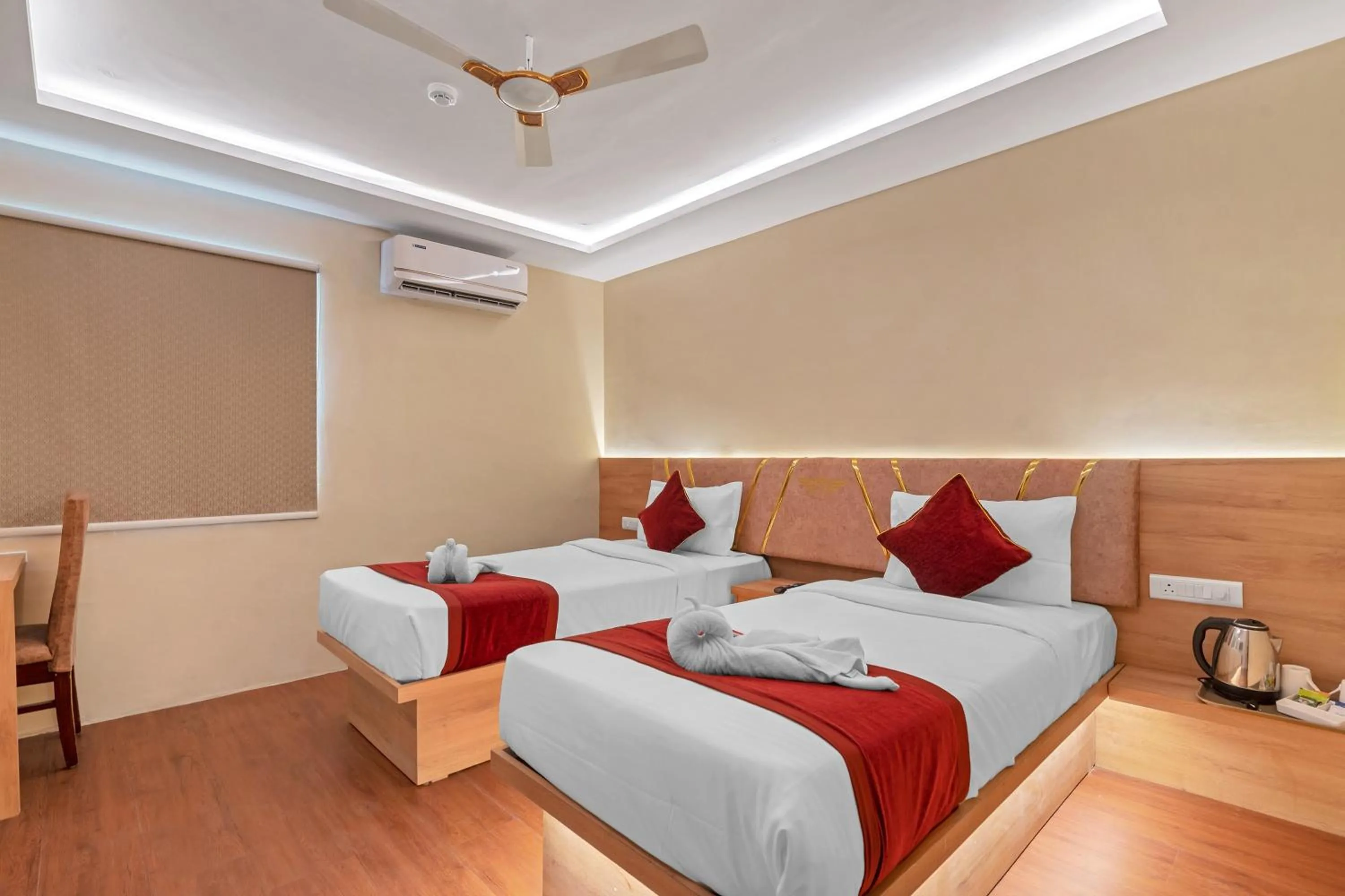 Bedroom, Bed in Hotel SM Deccan Park Airport Zone Shamshabad Hyderabad