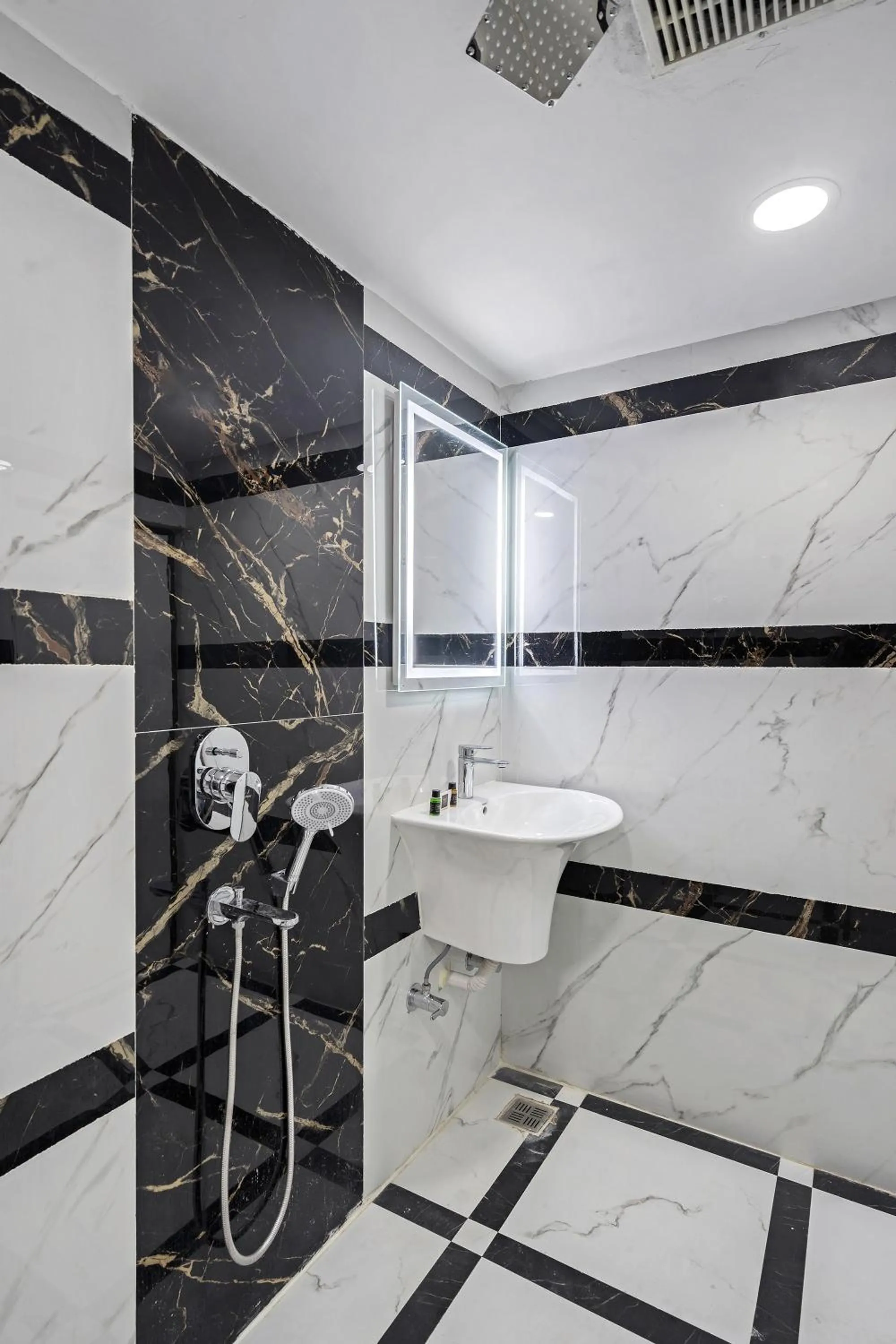 Bathroom in Hotel SM Deccan Park Airport Zone Shamshabad Hyderabad