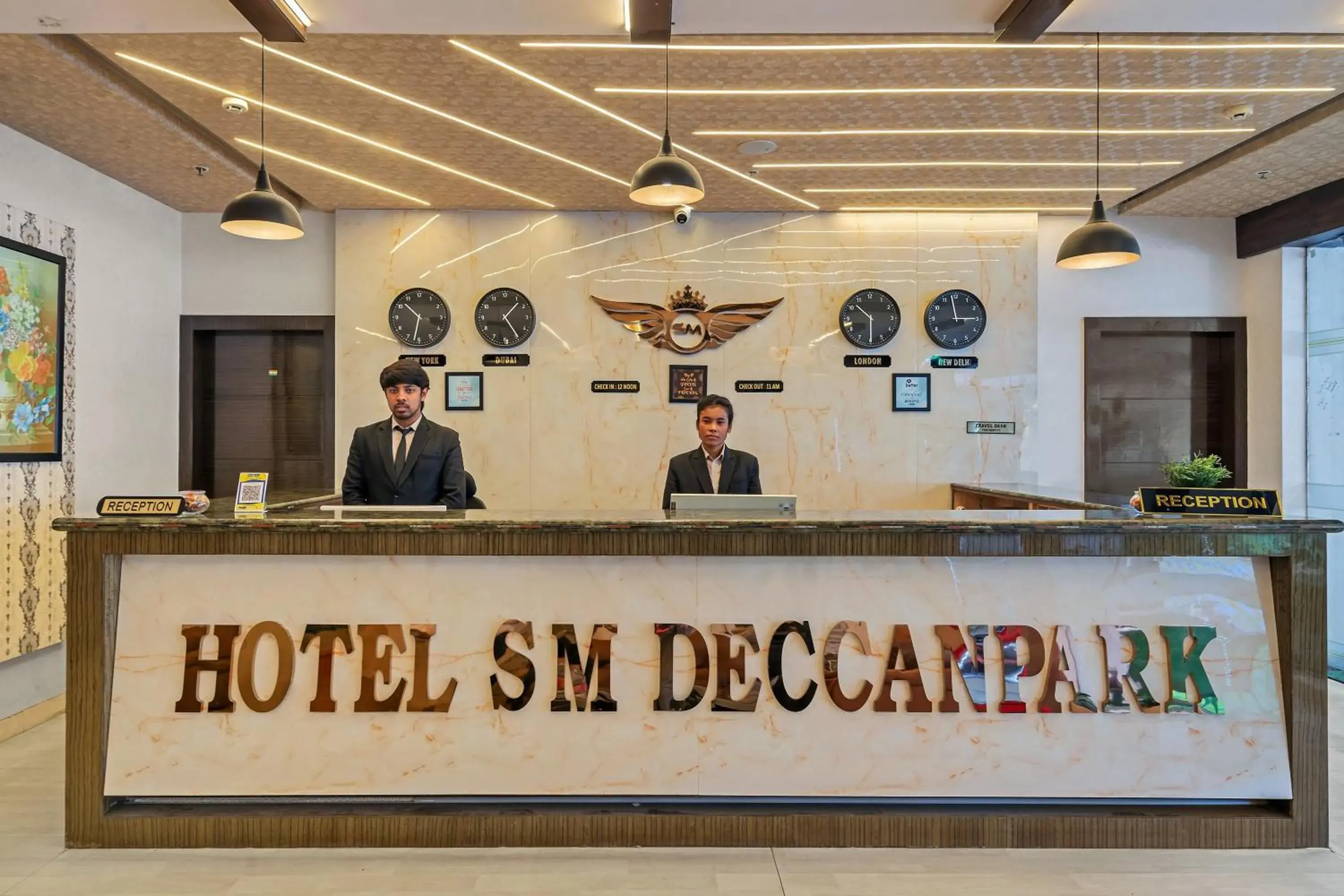 Lobby or reception in Hotel SM Deccan Park Airport Zone Shamshabad Hyderabad Lobby or reception in Hotel SM Deccan Park Airport Zone Shamshabad Hyderabad