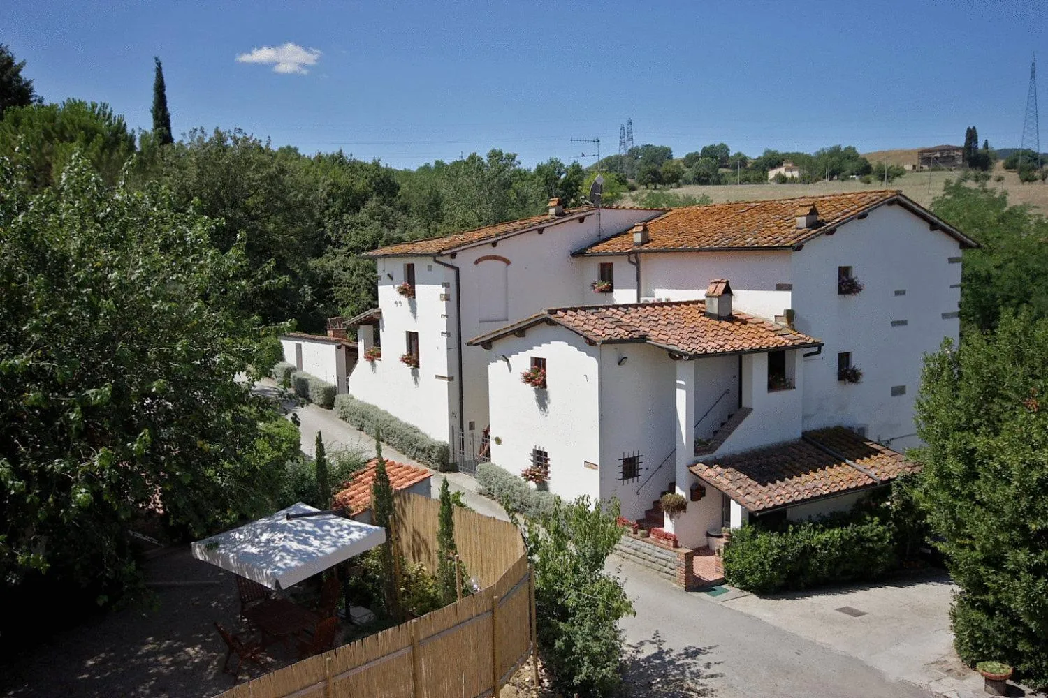 Property building in Tenuta Il Burchio