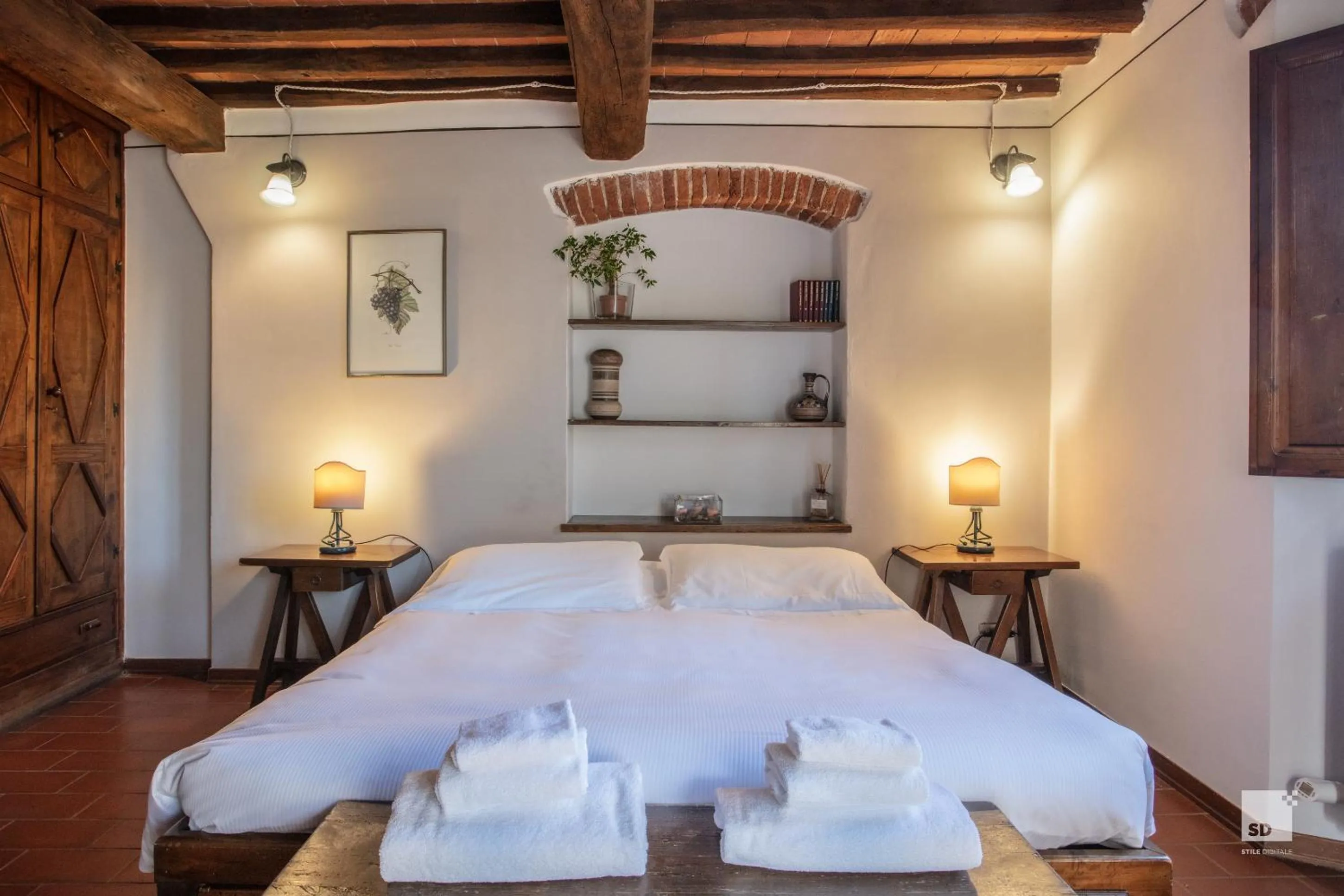 Photo of the whole room, Bed in Tenuta Il Burchio