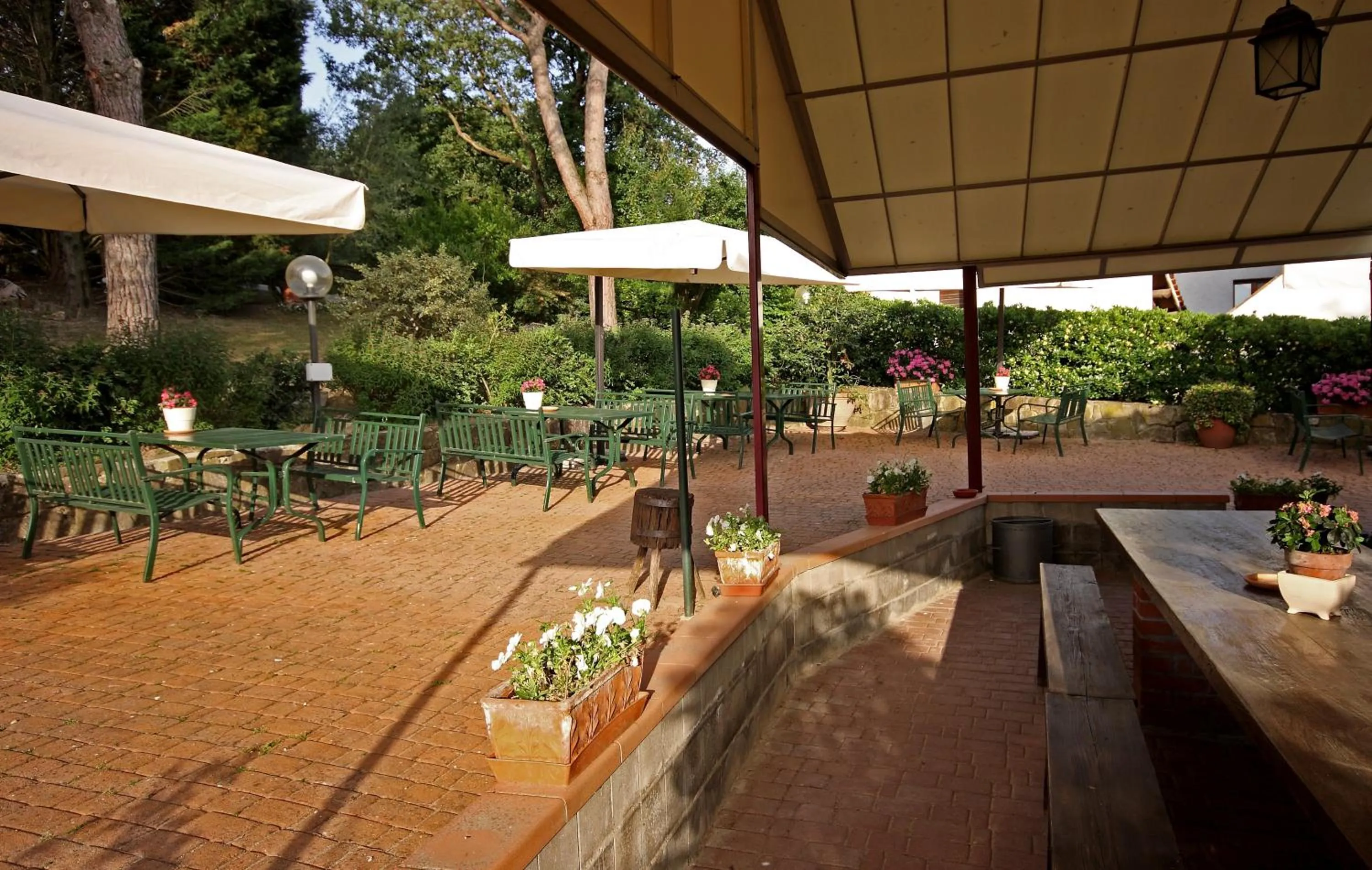 Dining area in Tenuta Il Burchio