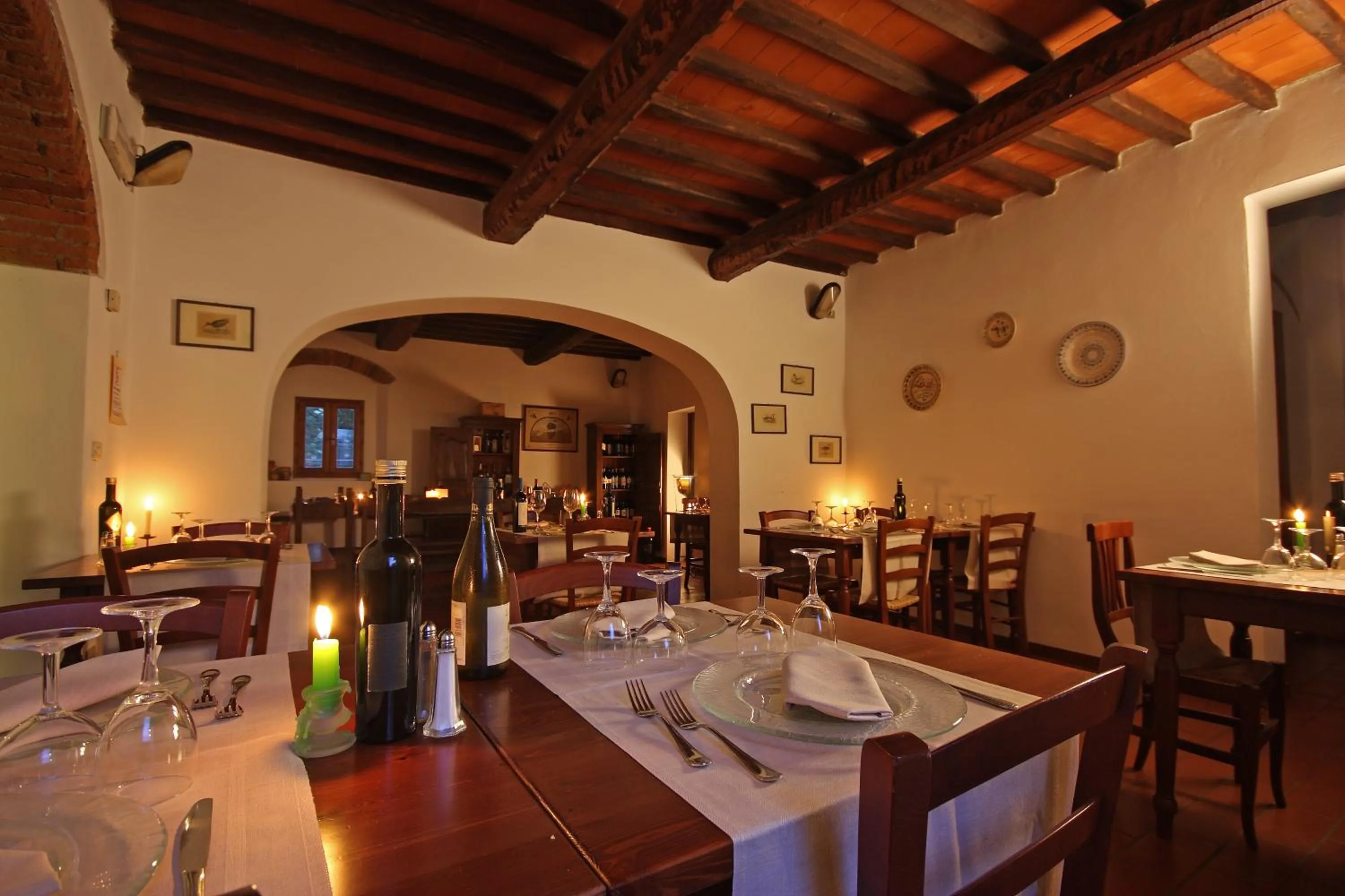 Restaurant/places to eat in Tenuta Il Burchio