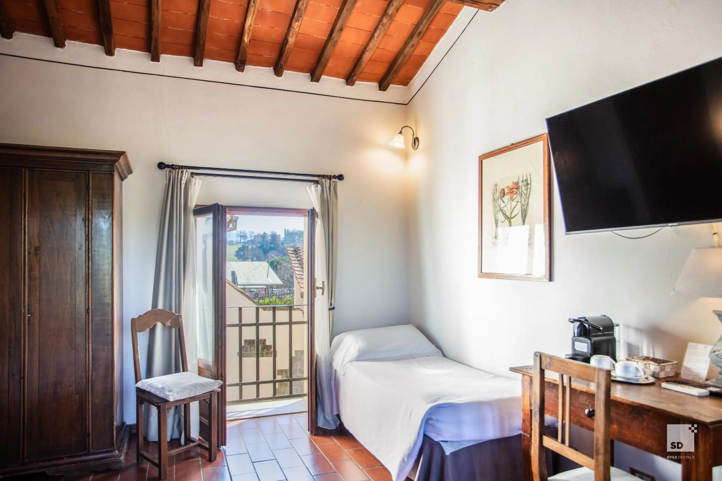 Bed in Tenuta Il Burchio