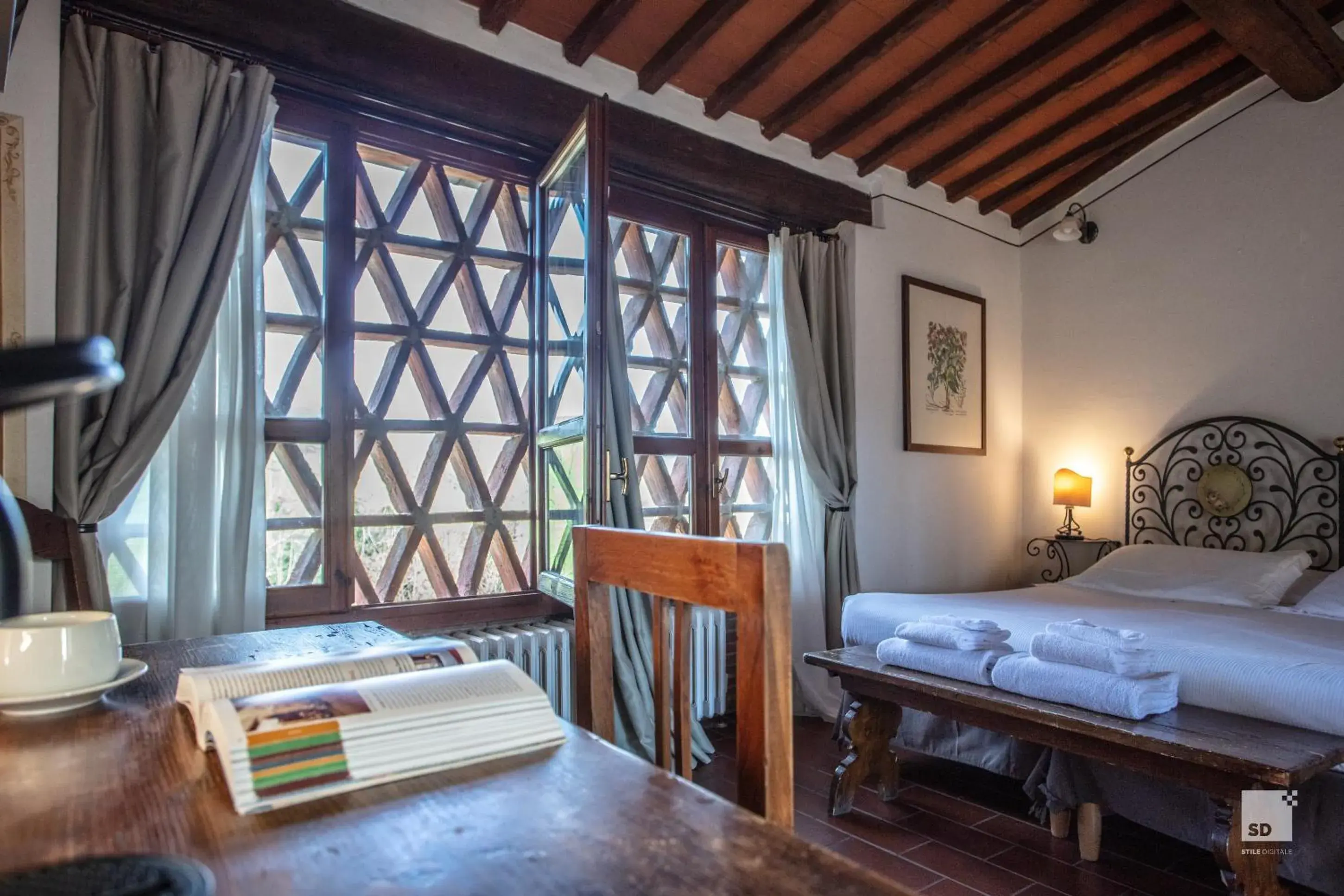 Photo of the whole room, Bed in Tenuta Il Burchio Photo of the whole room, Bed in Tenuta Il Burchio