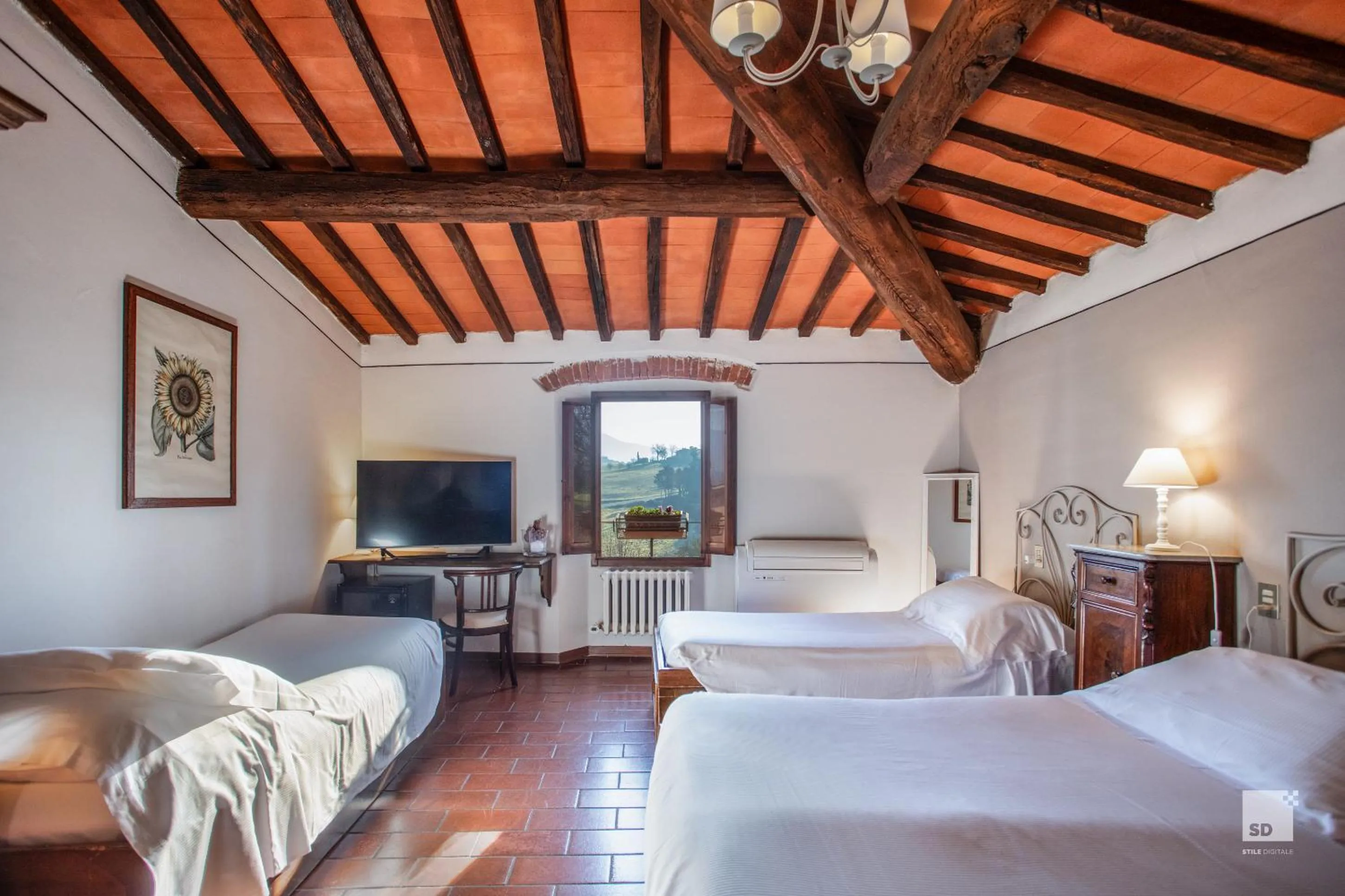 TV and multimedia, Bed in Tenuta Il Burchio
