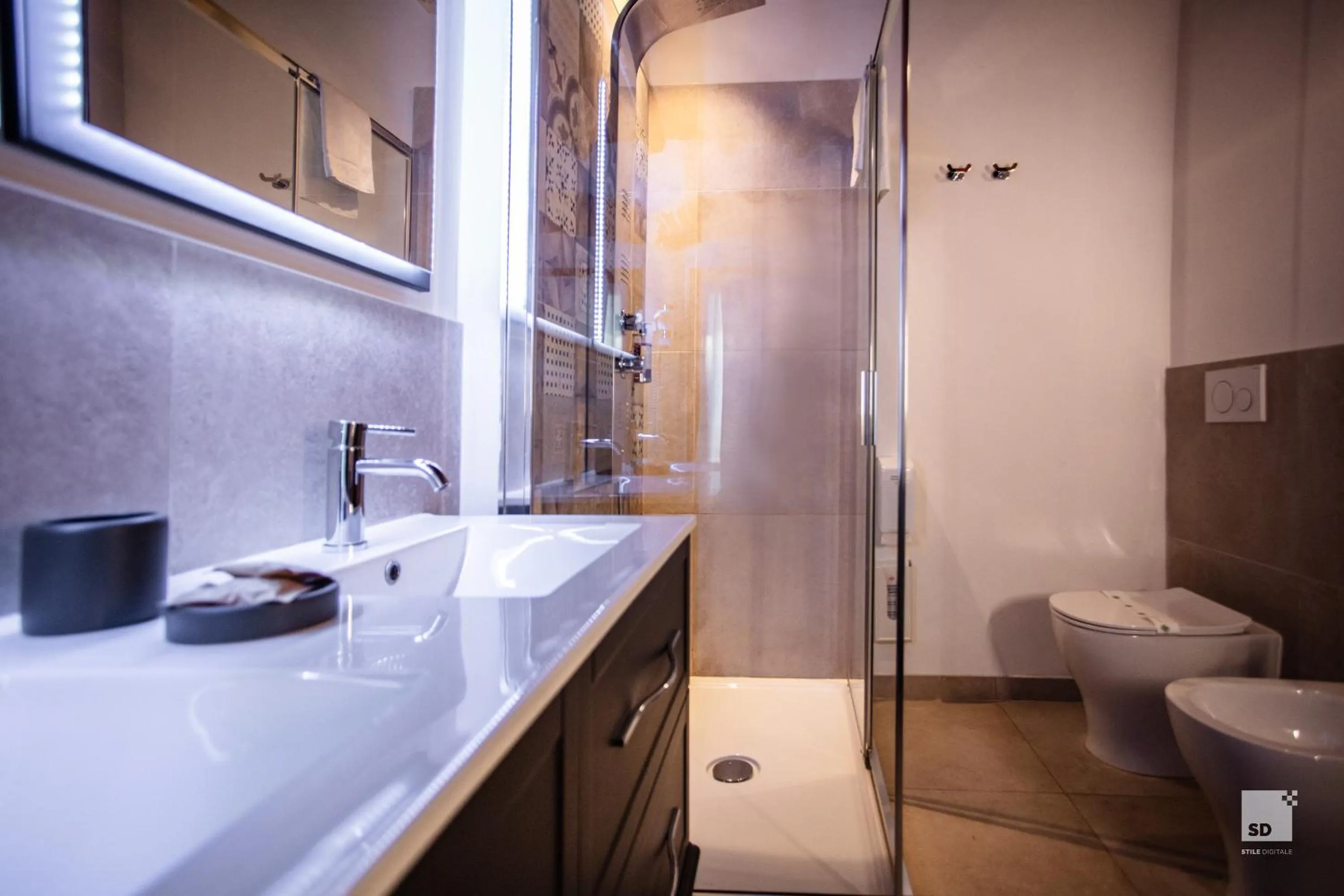 Bathroom in Tenuta Il Burchio