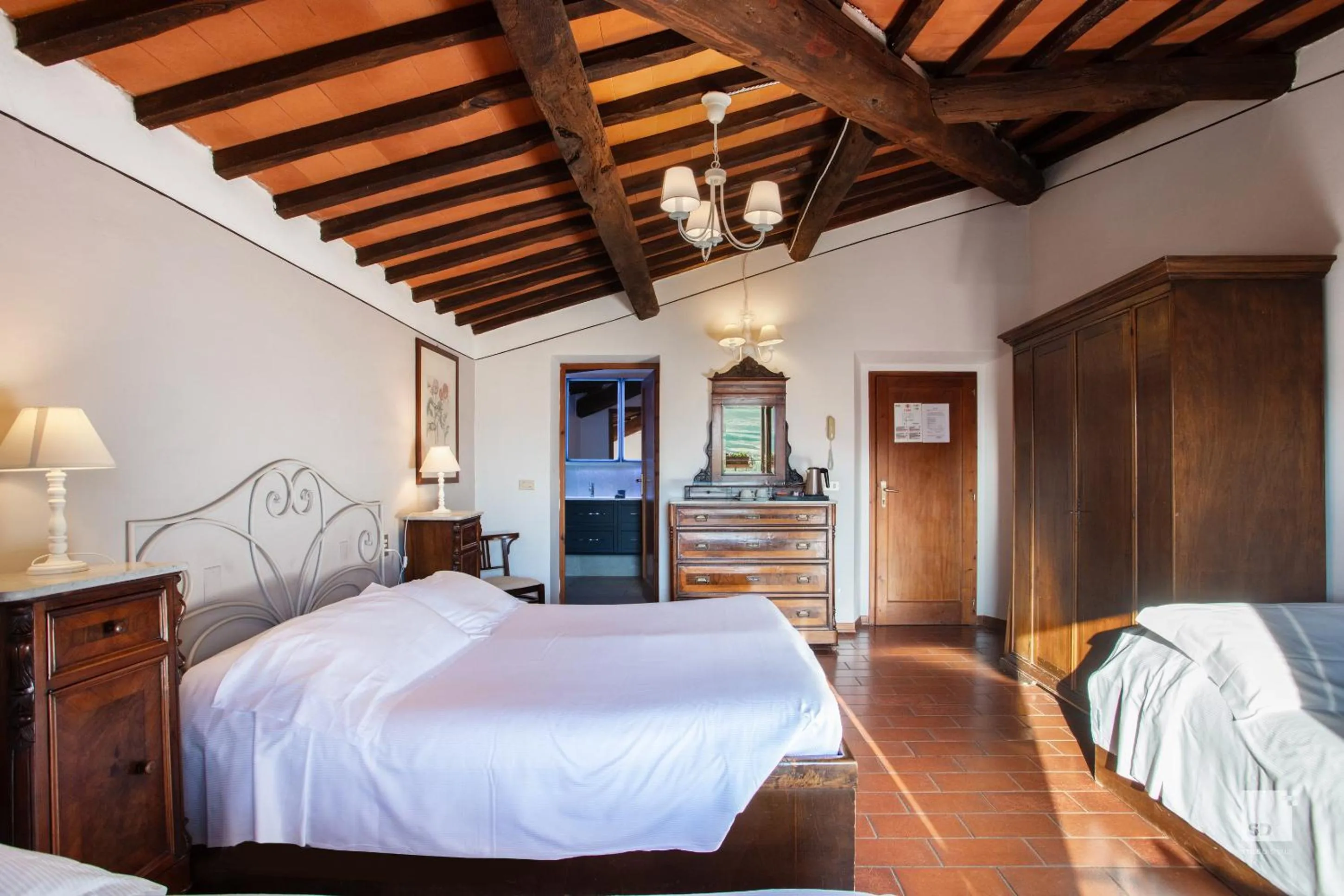 Bed in Tenuta Il Burchio