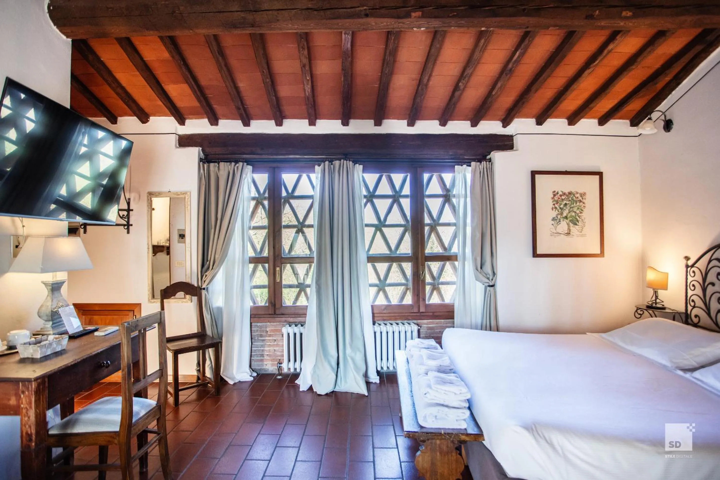 TV and multimedia, Bed in Tenuta Il Burchio