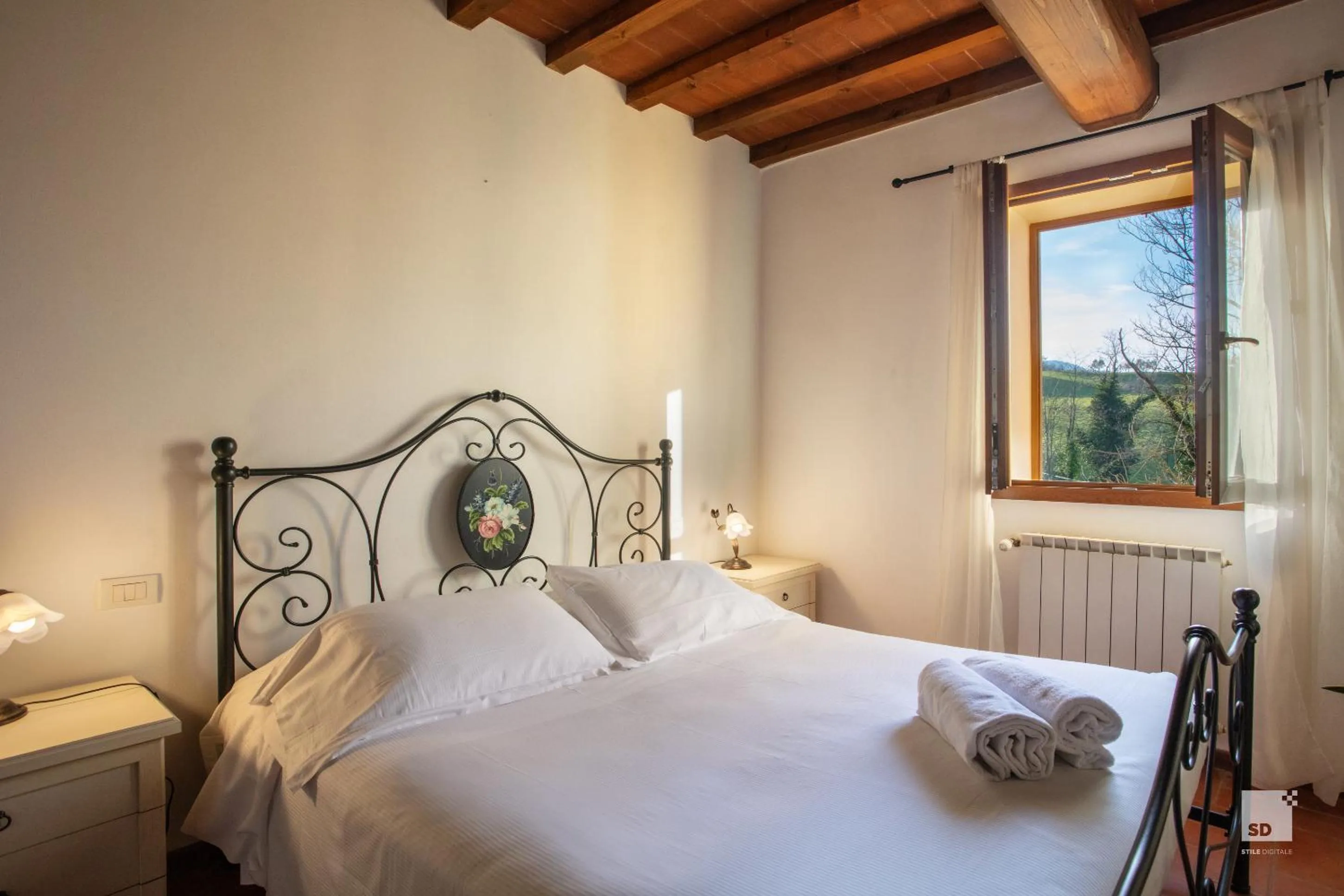 Bed in Tenuta Il Burchio