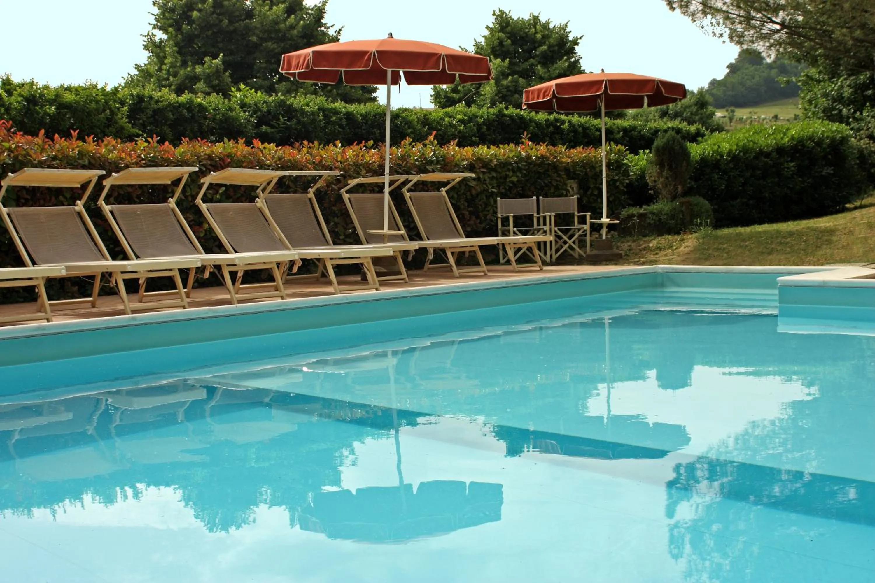 Swimming pool in Tenuta Il Burchio